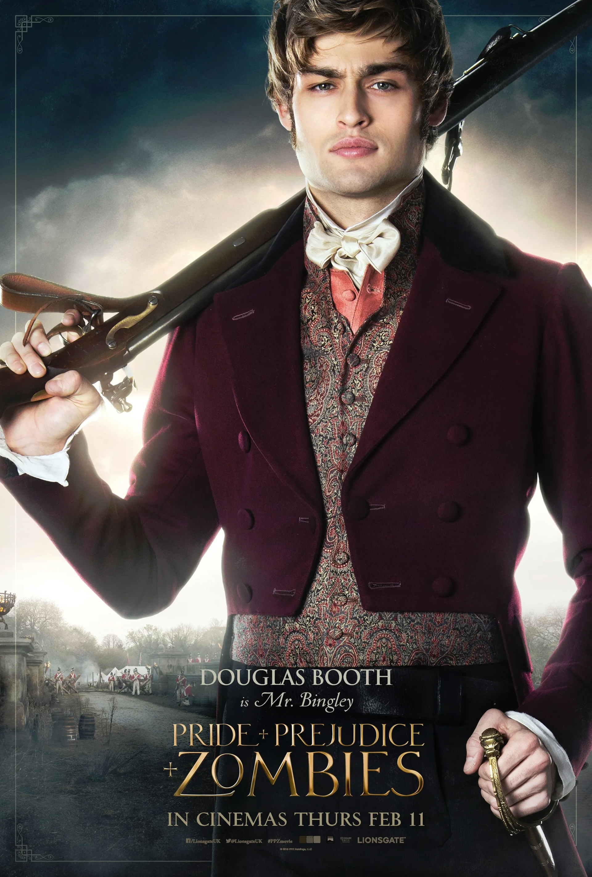 Douglas Booth in Pride and Prejudice and Zombies (2016)