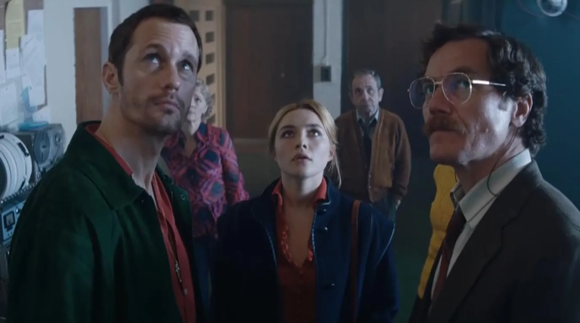 Alexander Skarsgård, Michael Shannon, and Florence Pugh in The Little Drummer Girl (2018)