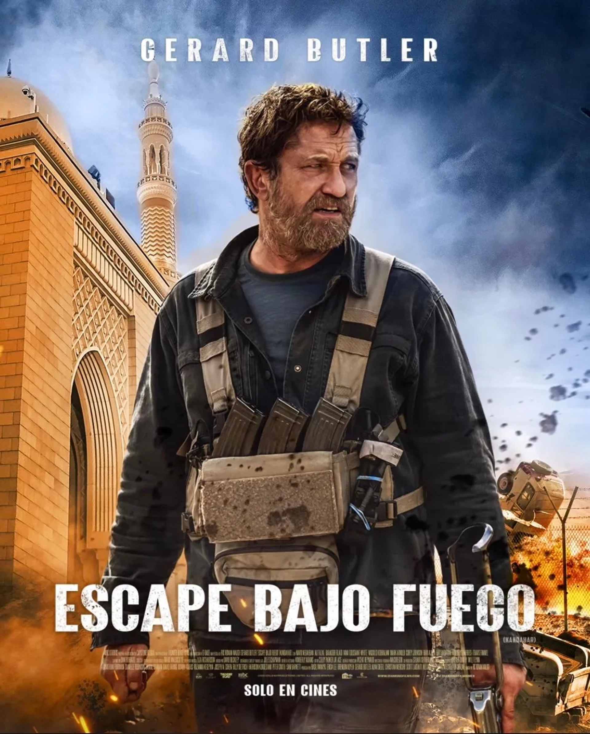 Gerard Butler in Kandahar (2023)