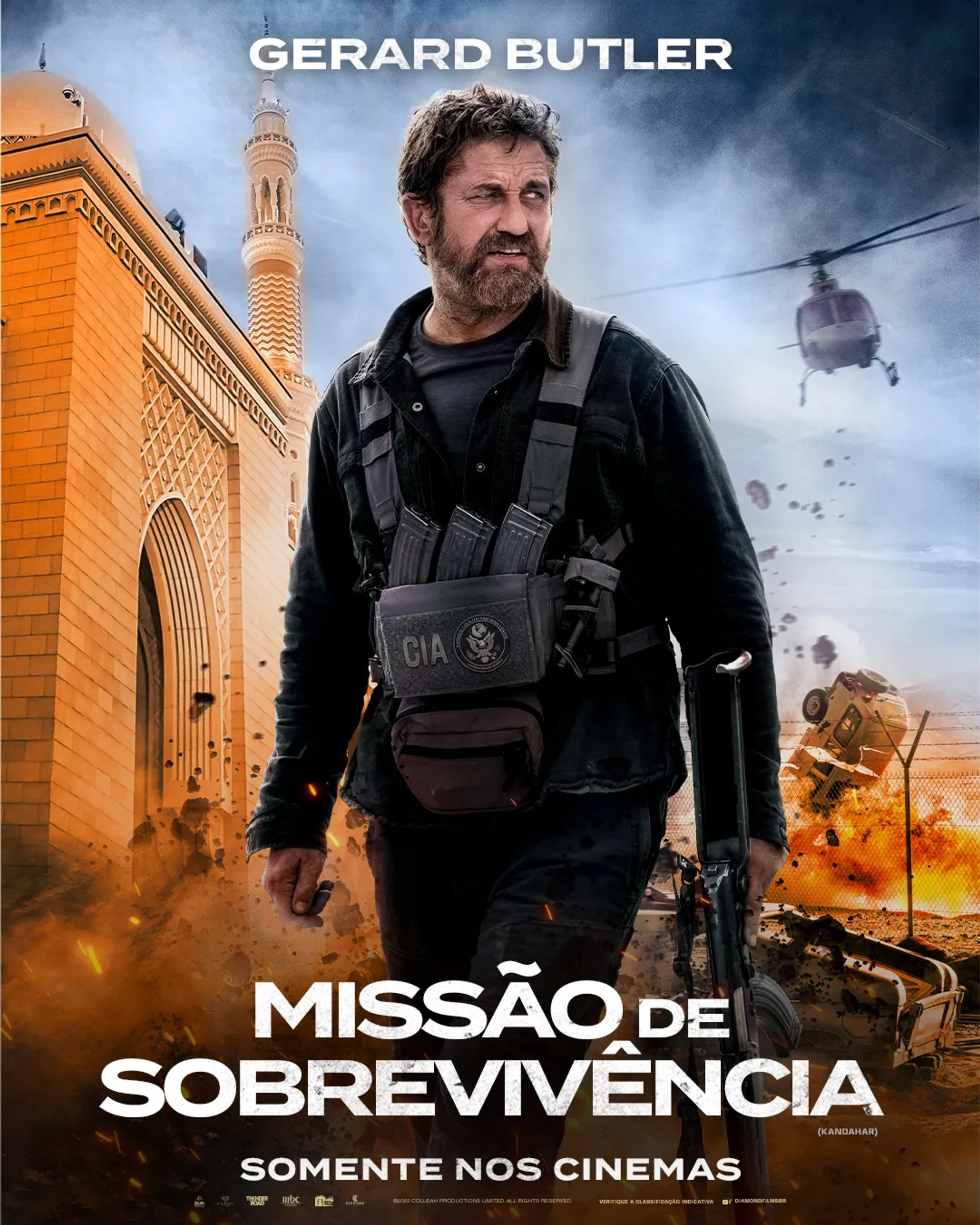 Gerard Butler in Kandahar (2023)