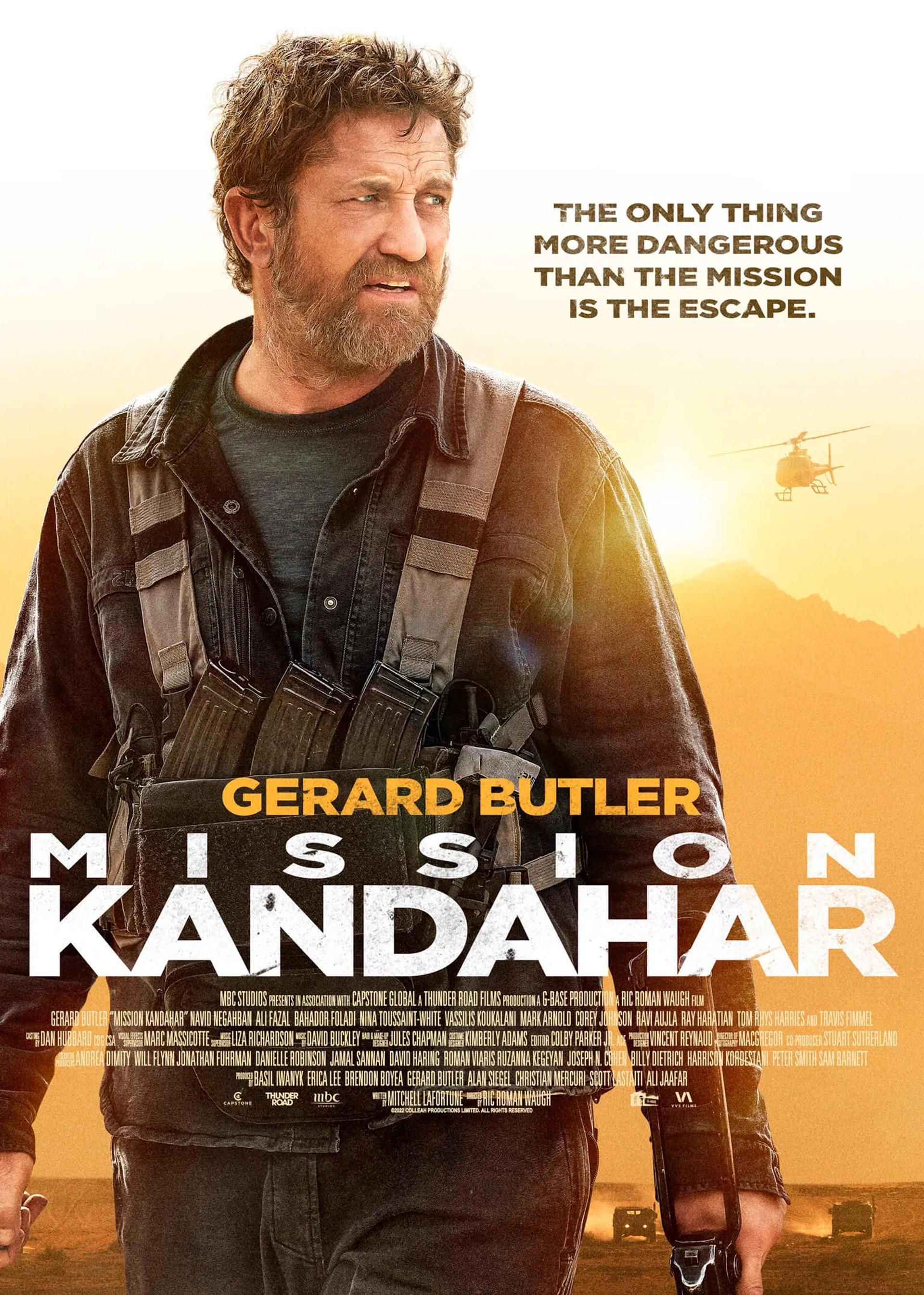 Gerard Butler in Kandahar (2023)