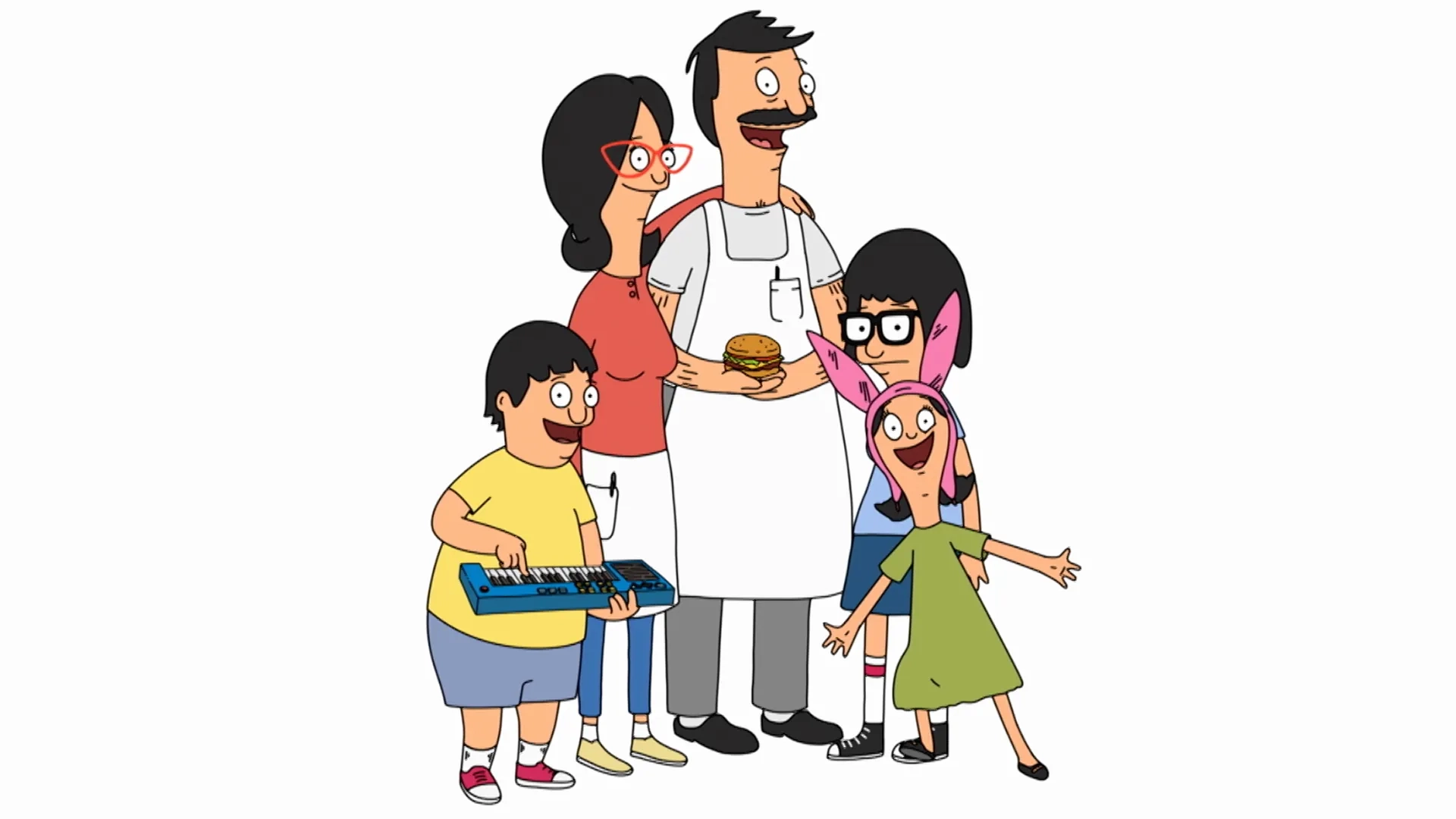 H. Jon Benjamin, Kristen Schaal, Eugene Mirman, Dan Mintz, and John Roberts in The Bob's Burgers Movie (2022)