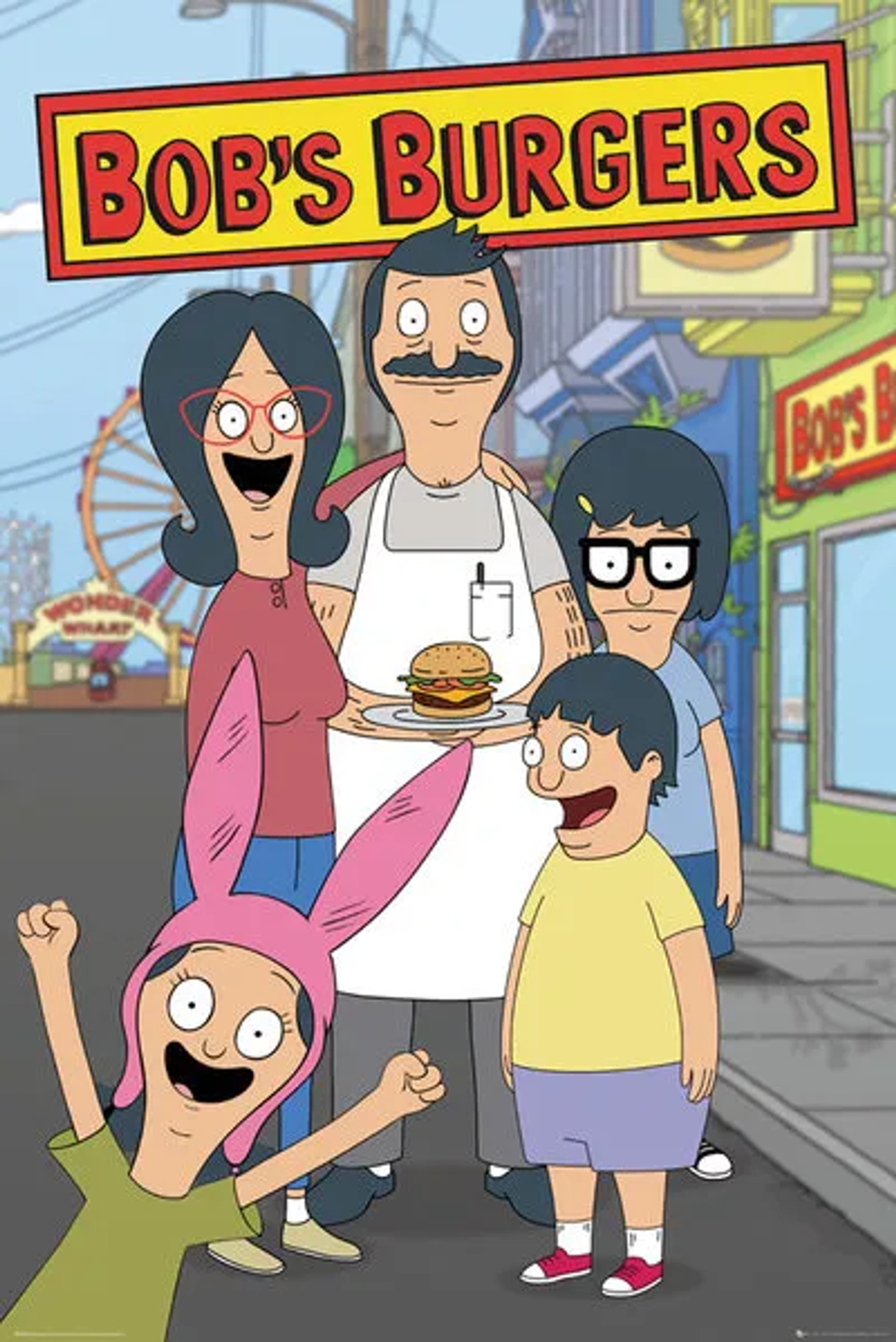 H. Jon Benjamin, Kristen Schaal, Eugene Mirman, Dan Mintz, and John Roberts in The Bob's Burgers Movie (2022)