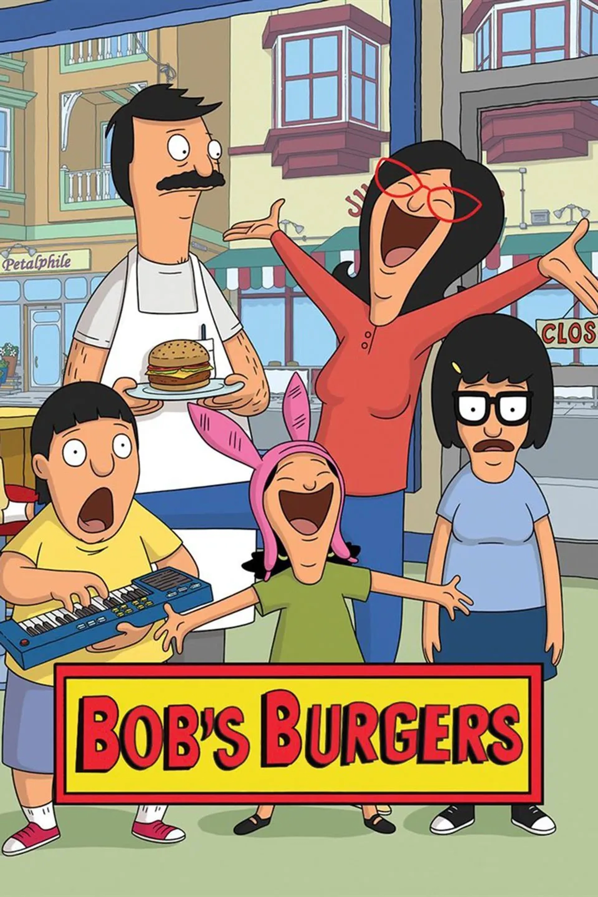 H. Jon Benjamin, Kristen Schaal, Eugene Mirman, Dan Mintz, and John Roberts in The Bob's Burgers Movie (2022)