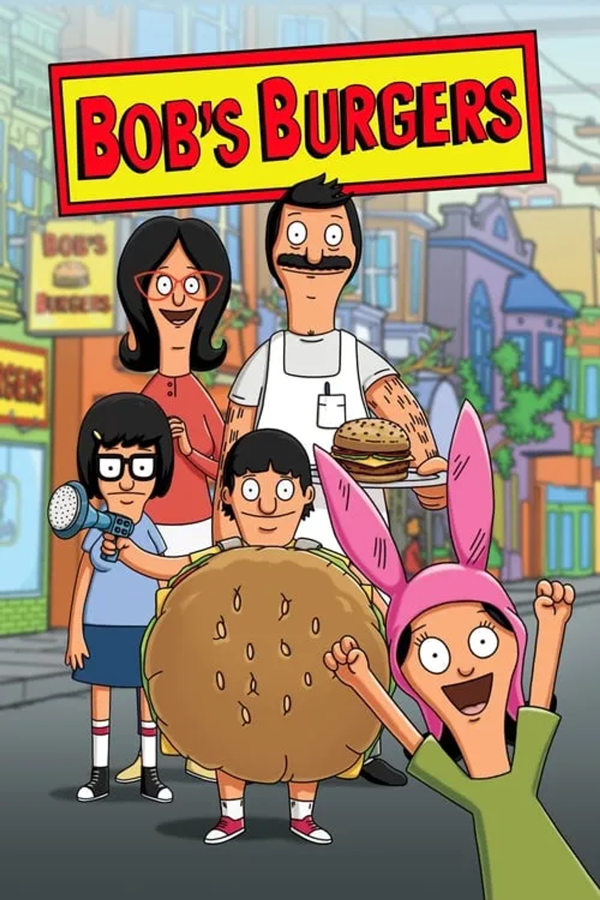 H. Jon Benjamin, Kristen Schaal, Eugene Mirman, Dan Mintz, and John Roberts in The Bob's Burgers Movie (2022)