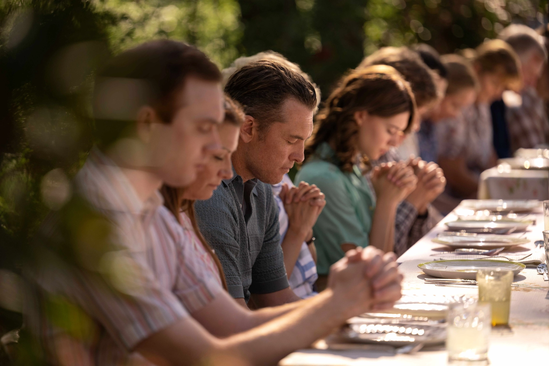 Sam Worthington in Under the Banner of Heaven: When God Was Love (2022)