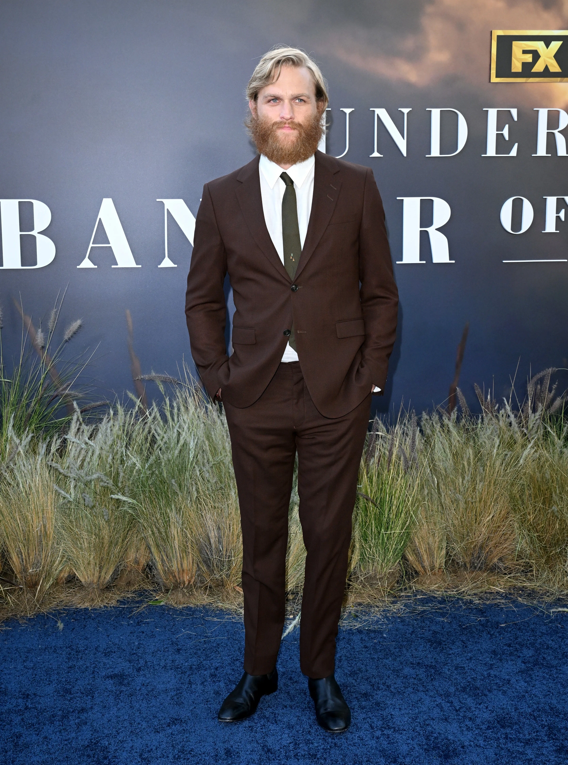 Wyatt Russell at an event for Under the Banner of Heaven (2022)