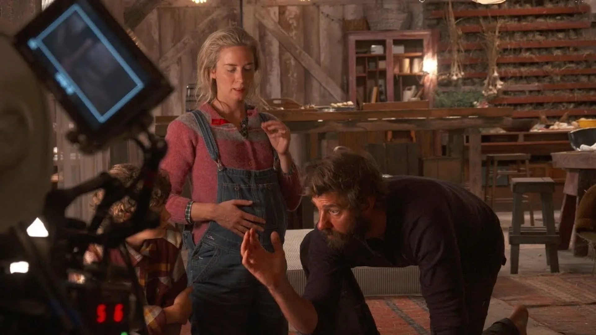 John Krasinski and Emily Blunt in A Quiet Place (2018)