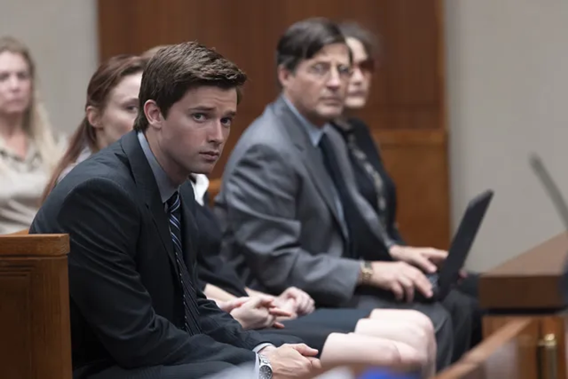 Patrick Schwarzenegger in The Staircase (2022)