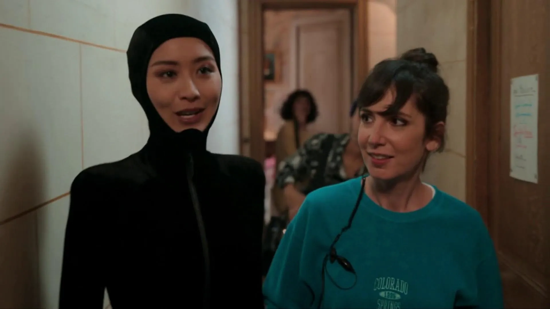 Fala Chen and Nora Hamzawi in Irma Vep (2022)