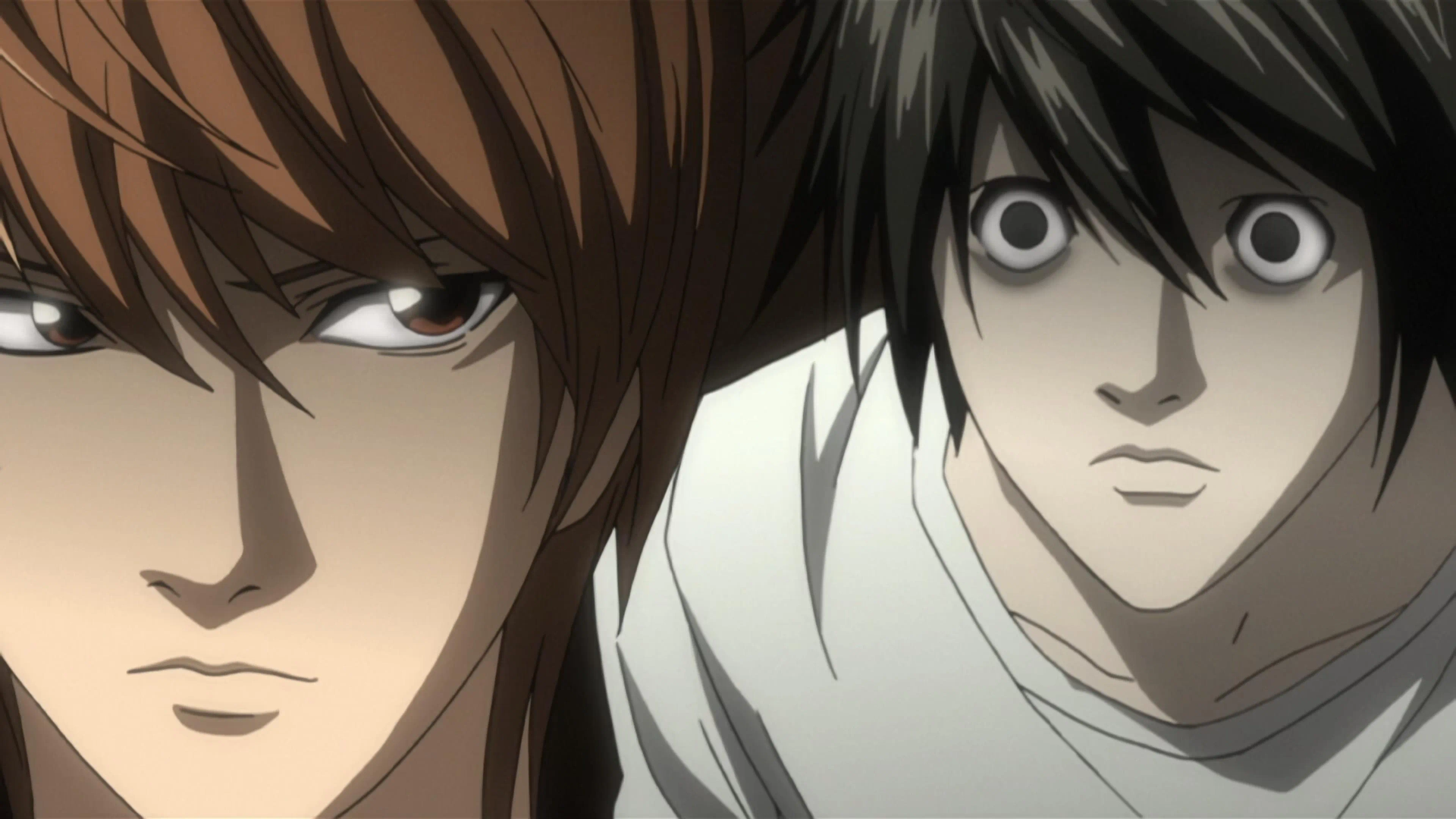 Kappei Yamaguchi and Mamoru Miyano in Death Note (2006)