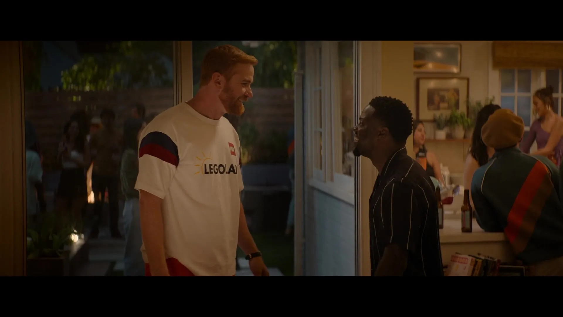 Kevin Hart and Andrew Santino in Me Time (2022)