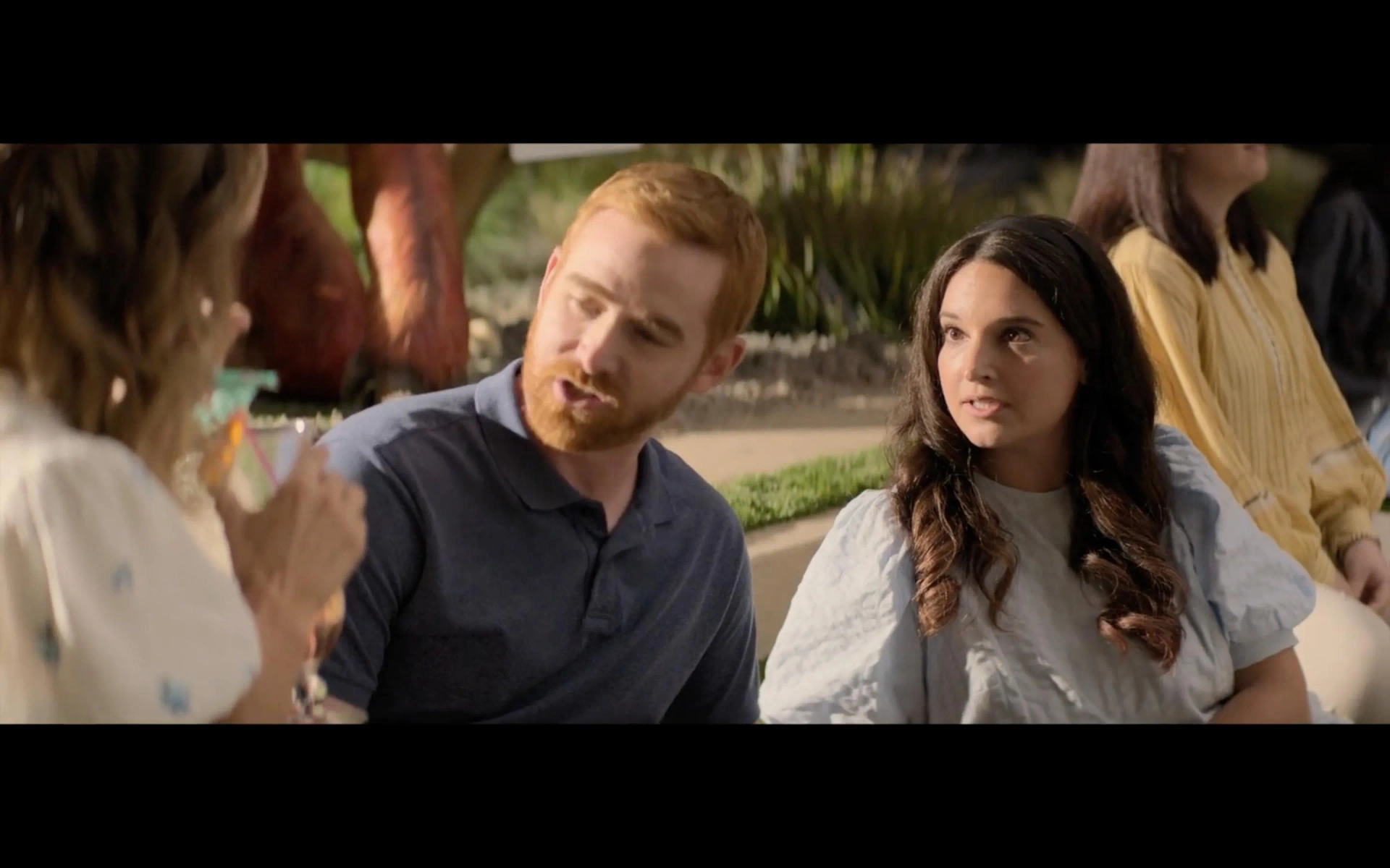 Andrew Santino and Amanda Barlow in Me Time (2022)