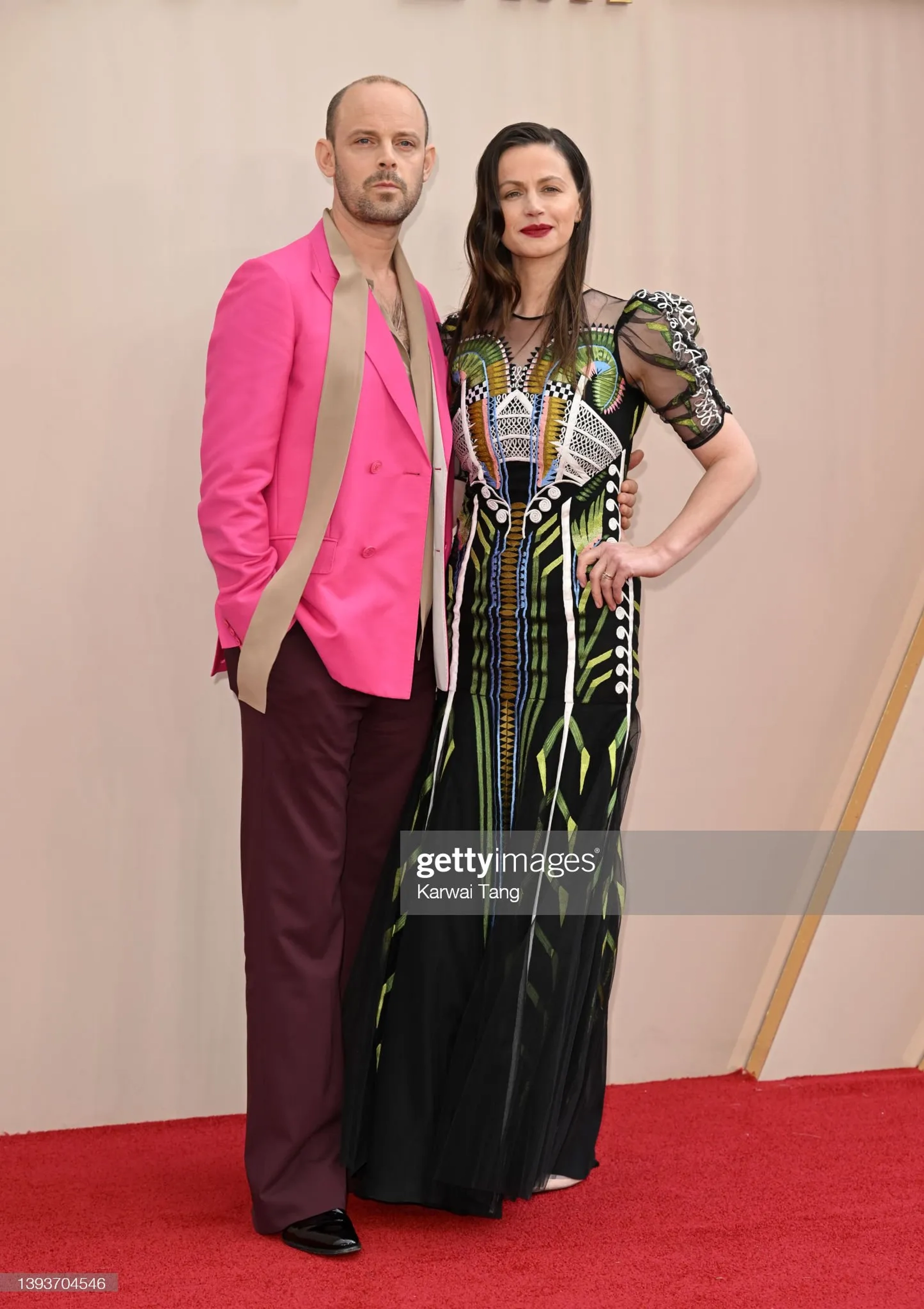 Rebecca Night and Harry Hadden-Paton at the world premiere of Downton Abbey: A New Era