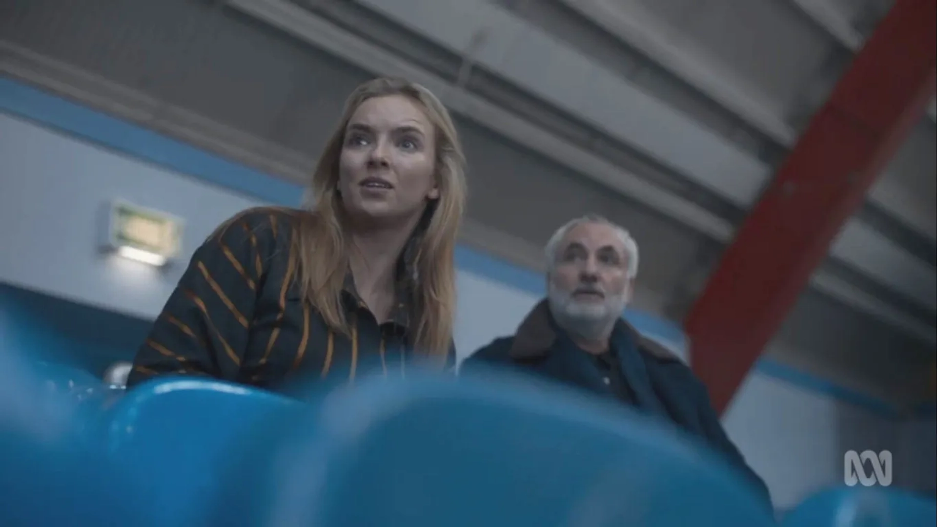 Kim Bodnia and Jodie Comer in Killing Eve: End of Game (2020)