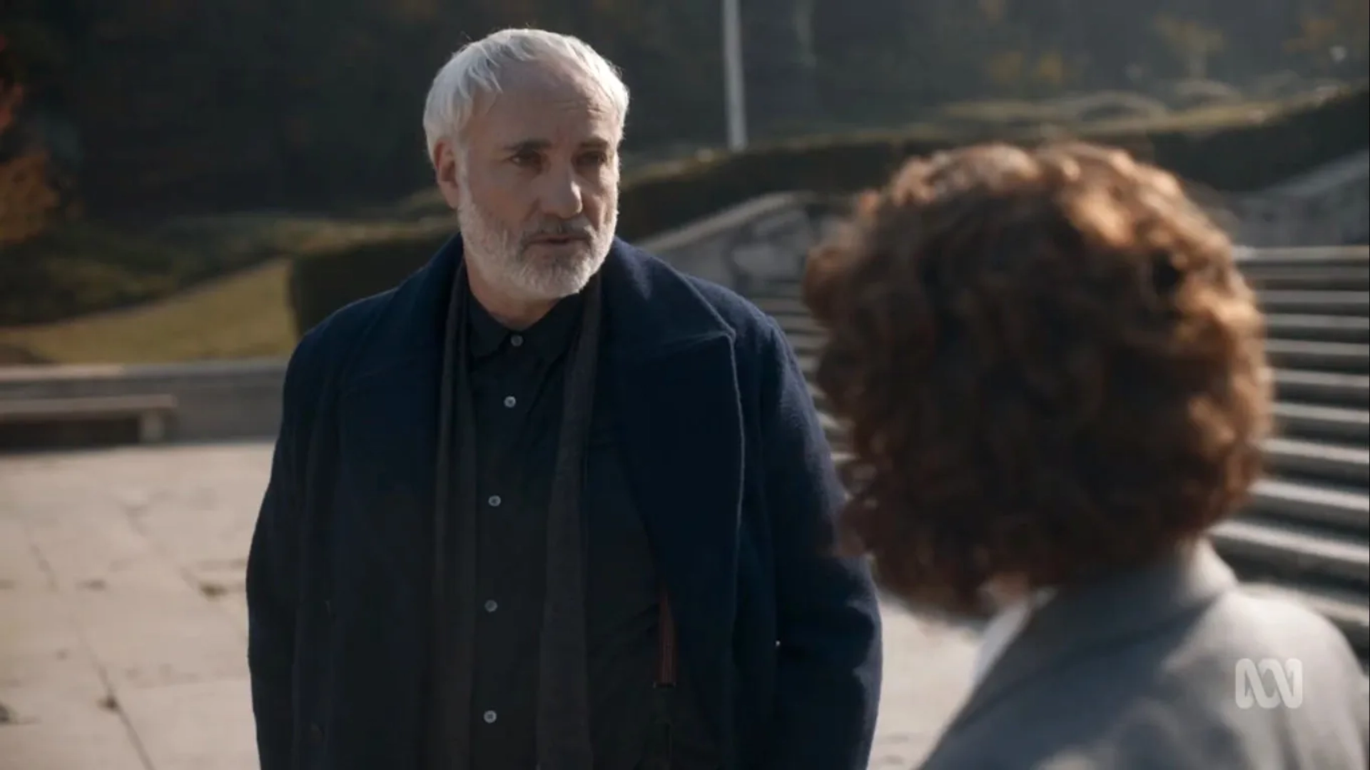 Kim Bodnia and Yuli Lagodinsky in Killing Eve: Still Got It (2020)