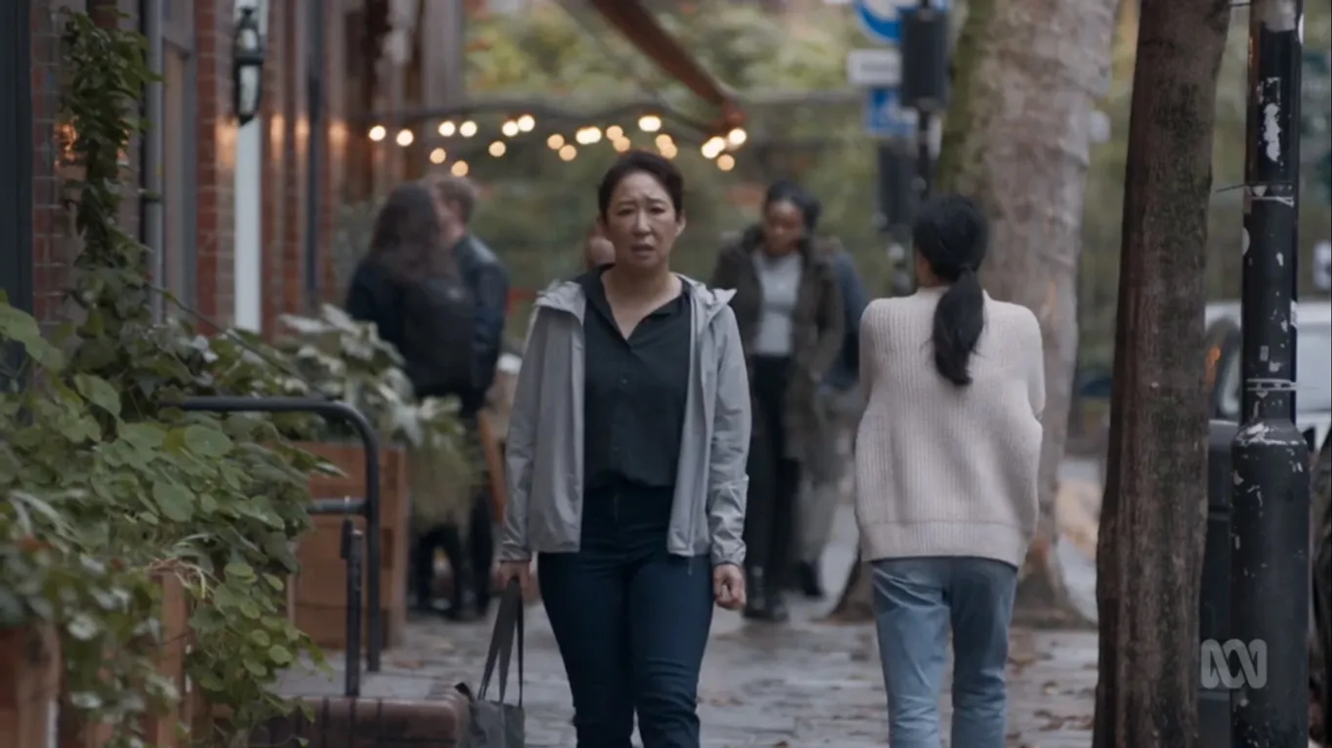 Sandra Oh in Killing Eve: Meetings Have Biscuits (2020)