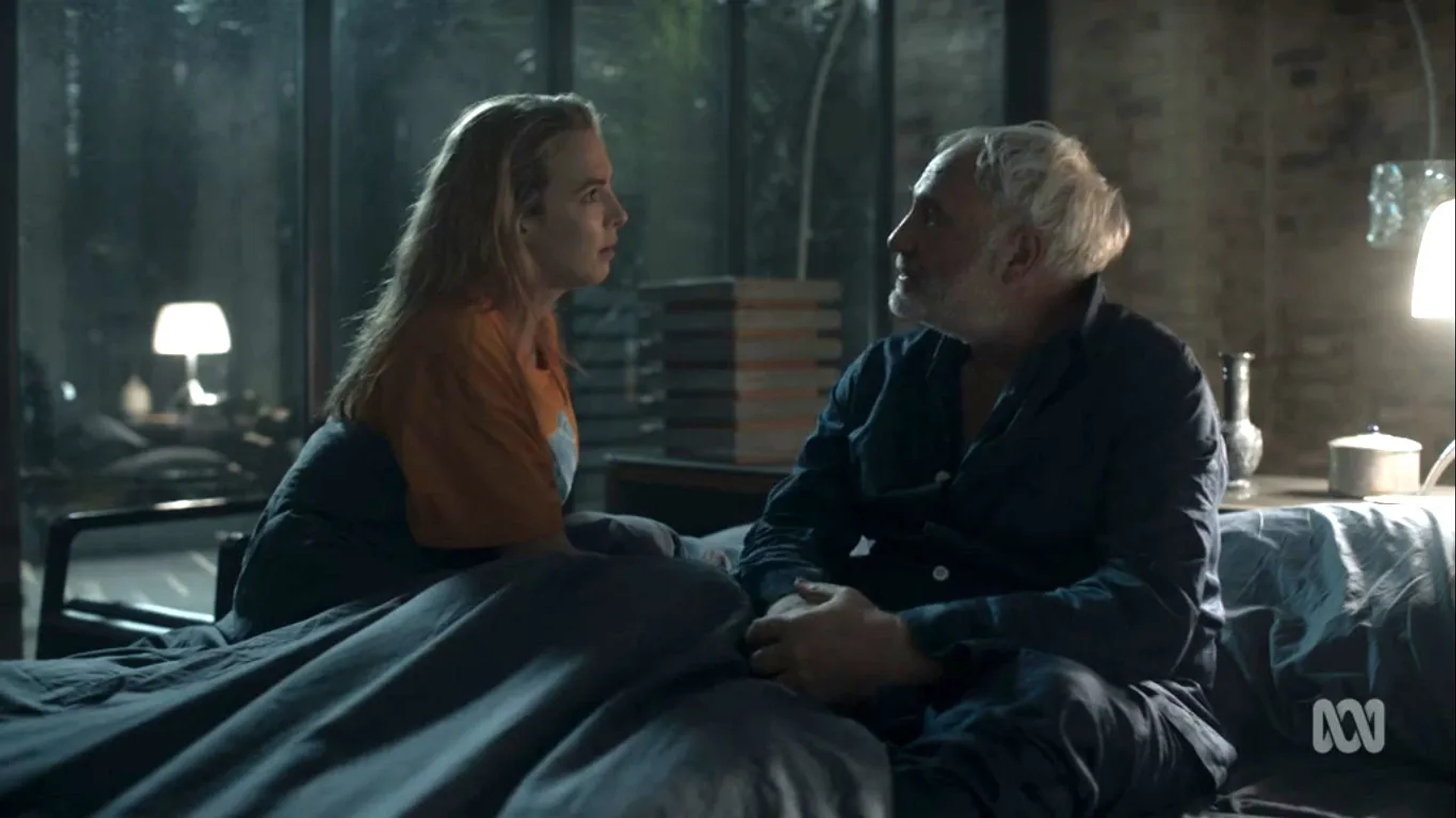 Kim Bodnia and Jodie Comer in Killing Eve: Meetings Have Biscuits (2020)