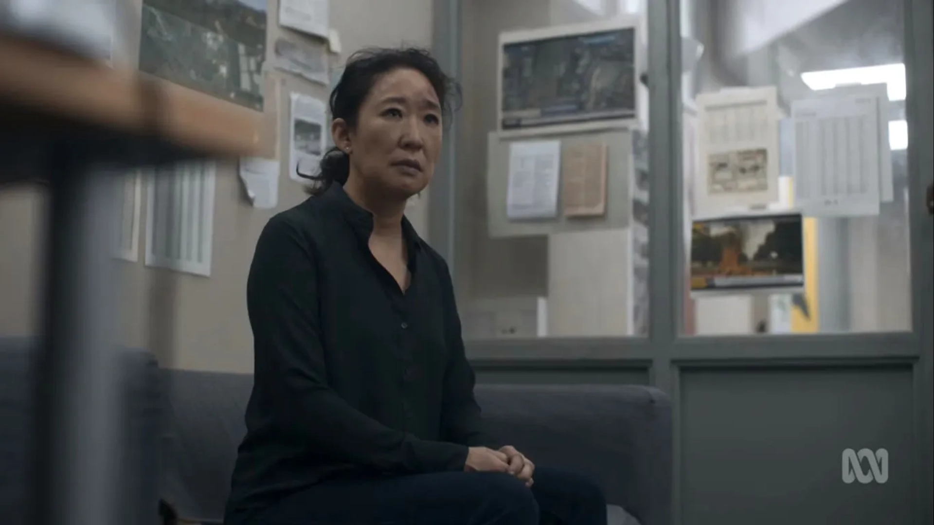 Sandra Oh in Killing Eve: Meetings Have Biscuits (2020)