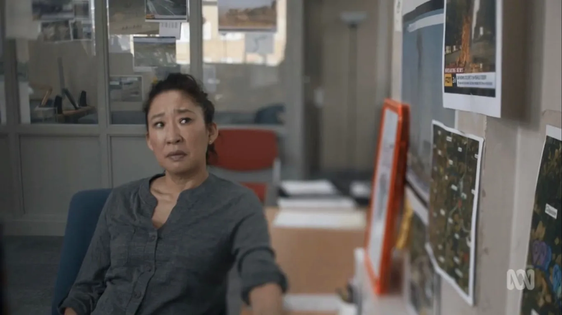 Sandra Oh in Killing Eve: Meetings Have Biscuits (2020)