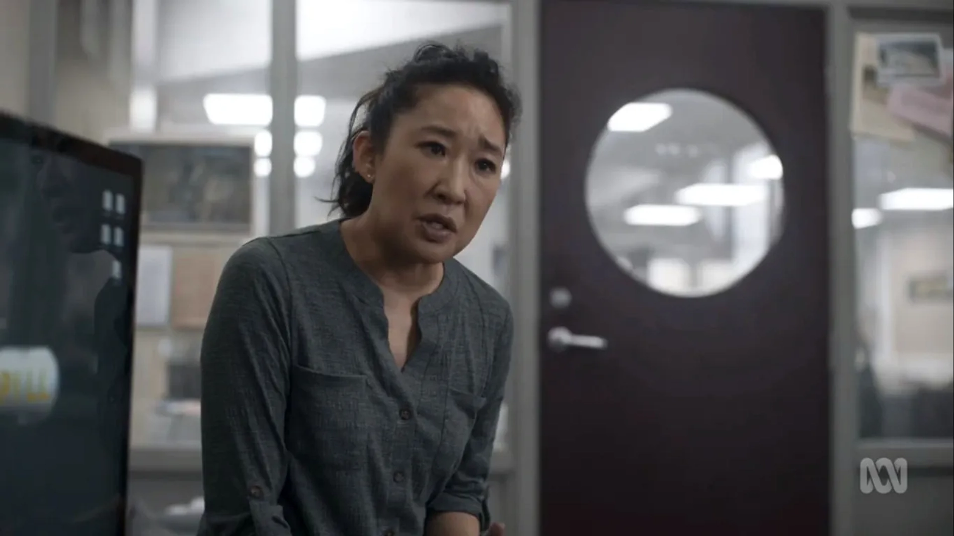 Sandra Oh in Killing Eve: Meetings Have Biscuits (2020)