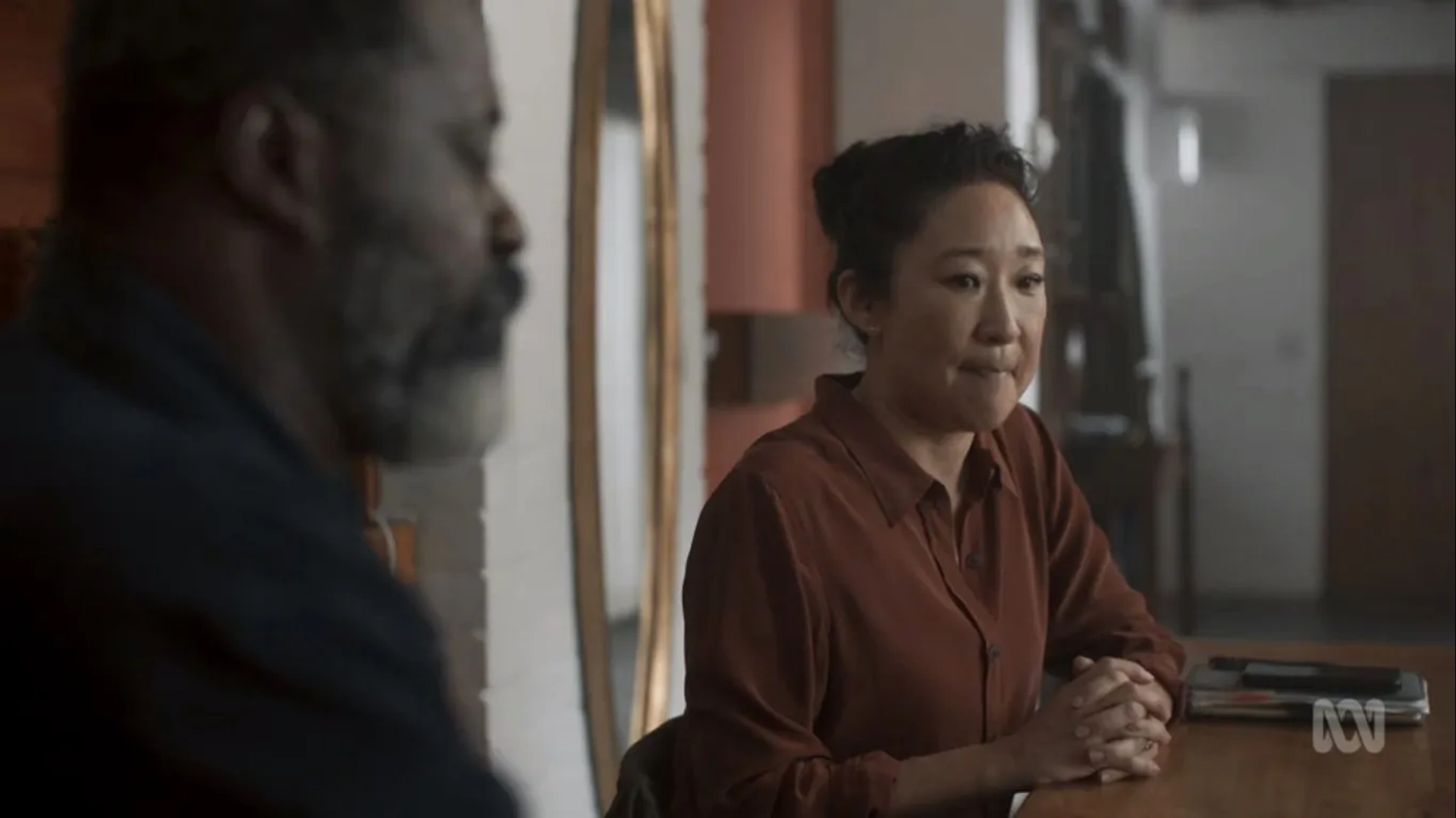 Sandra Oh in Killing Eve: Meetings Have Biscuits (2020)