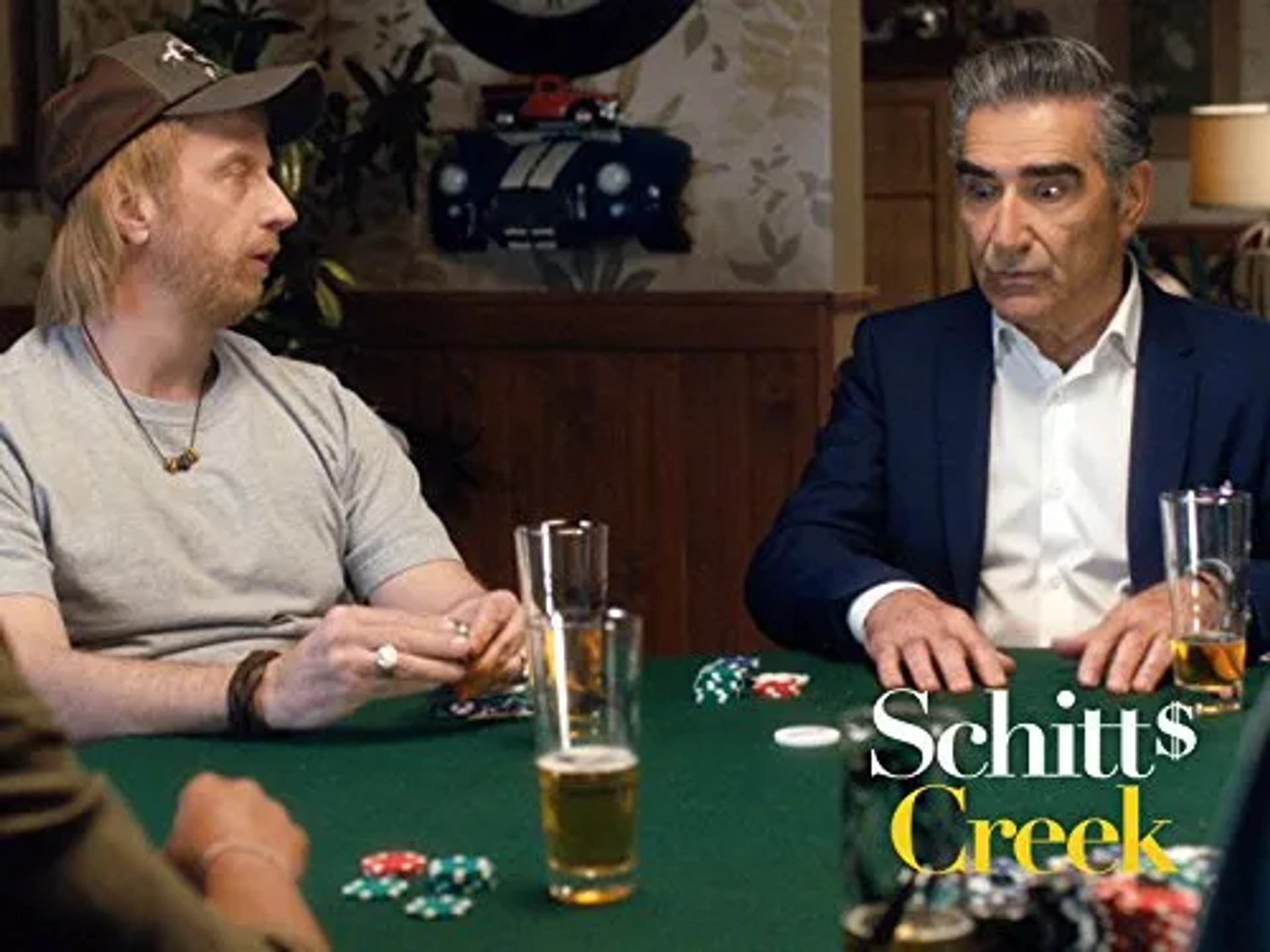 Chris Elliott and Eugene Levy in Schitt's Creek (2015)