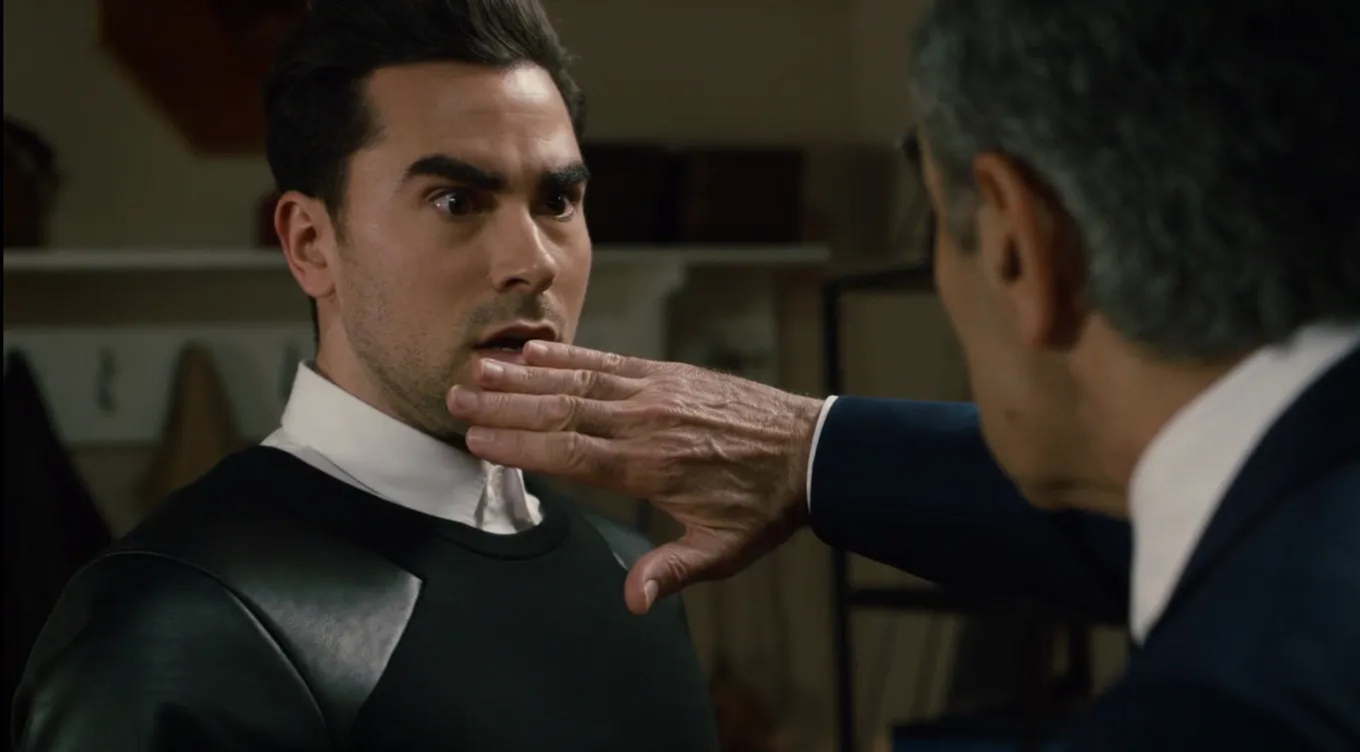 Eugene Levy and Dan Levy in Schitt's Creek (2015)