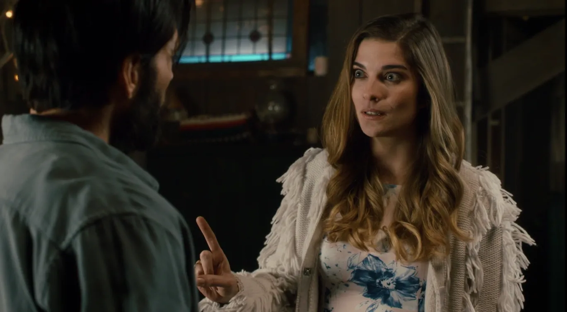 Tim Rozon and Annie Murphy in Schitt's Creek (2015)