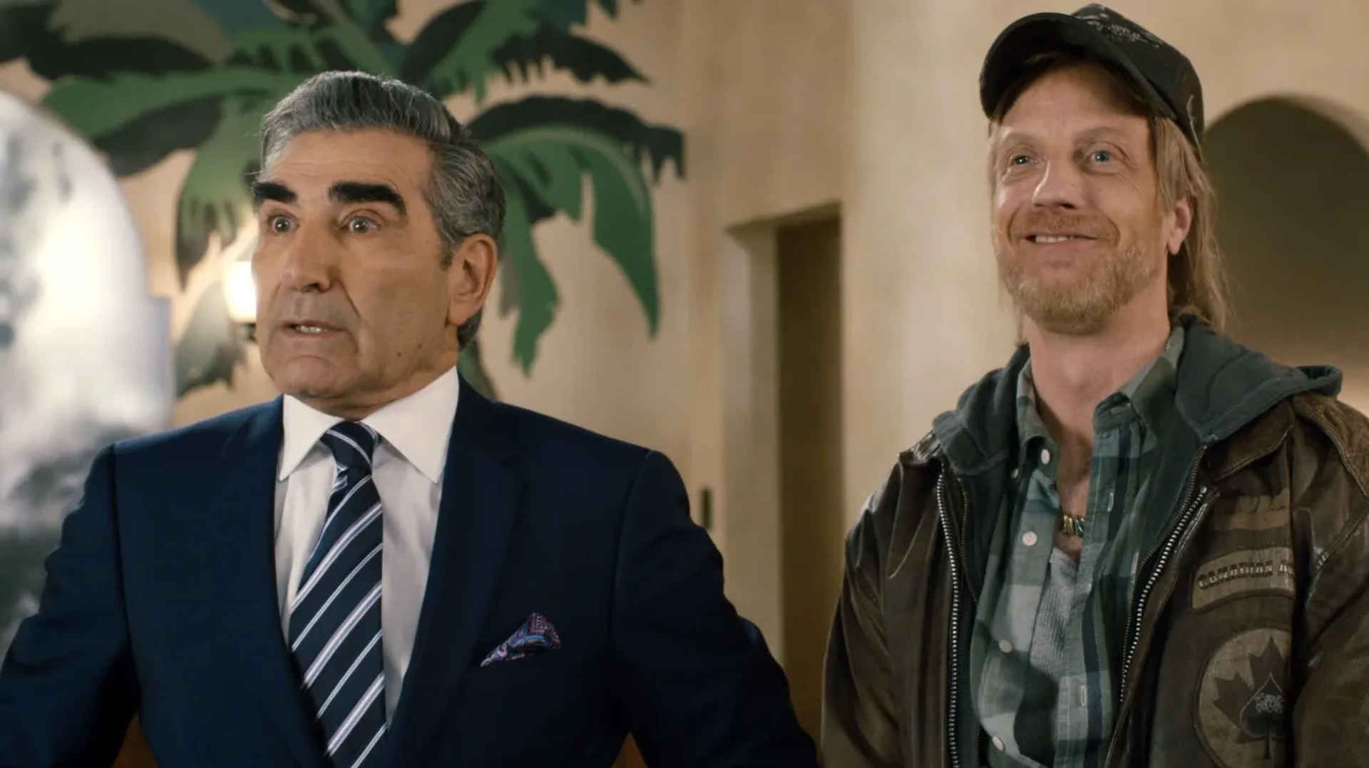 Chris Elliott and Eugene Levy in Schitt's Creek (2015)