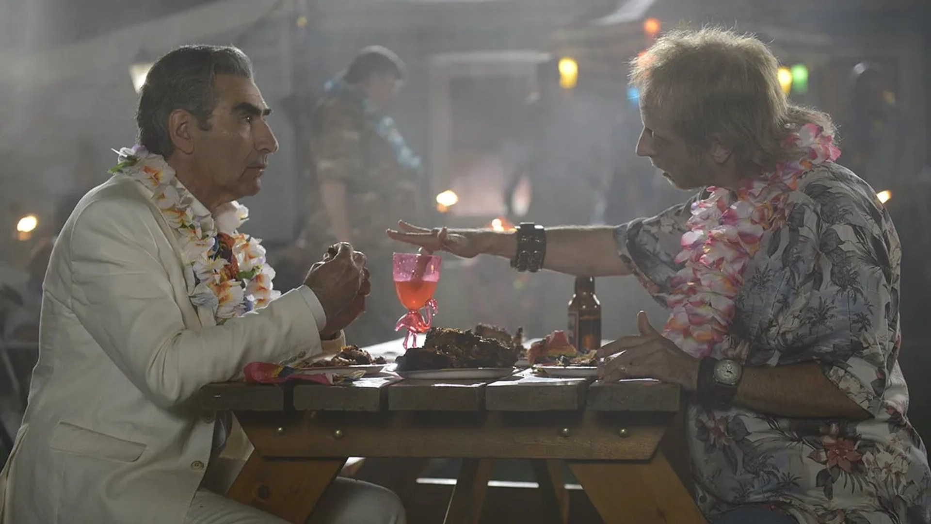 Chris Elliott and Eugene Levy in Schitt's Creek (2015)