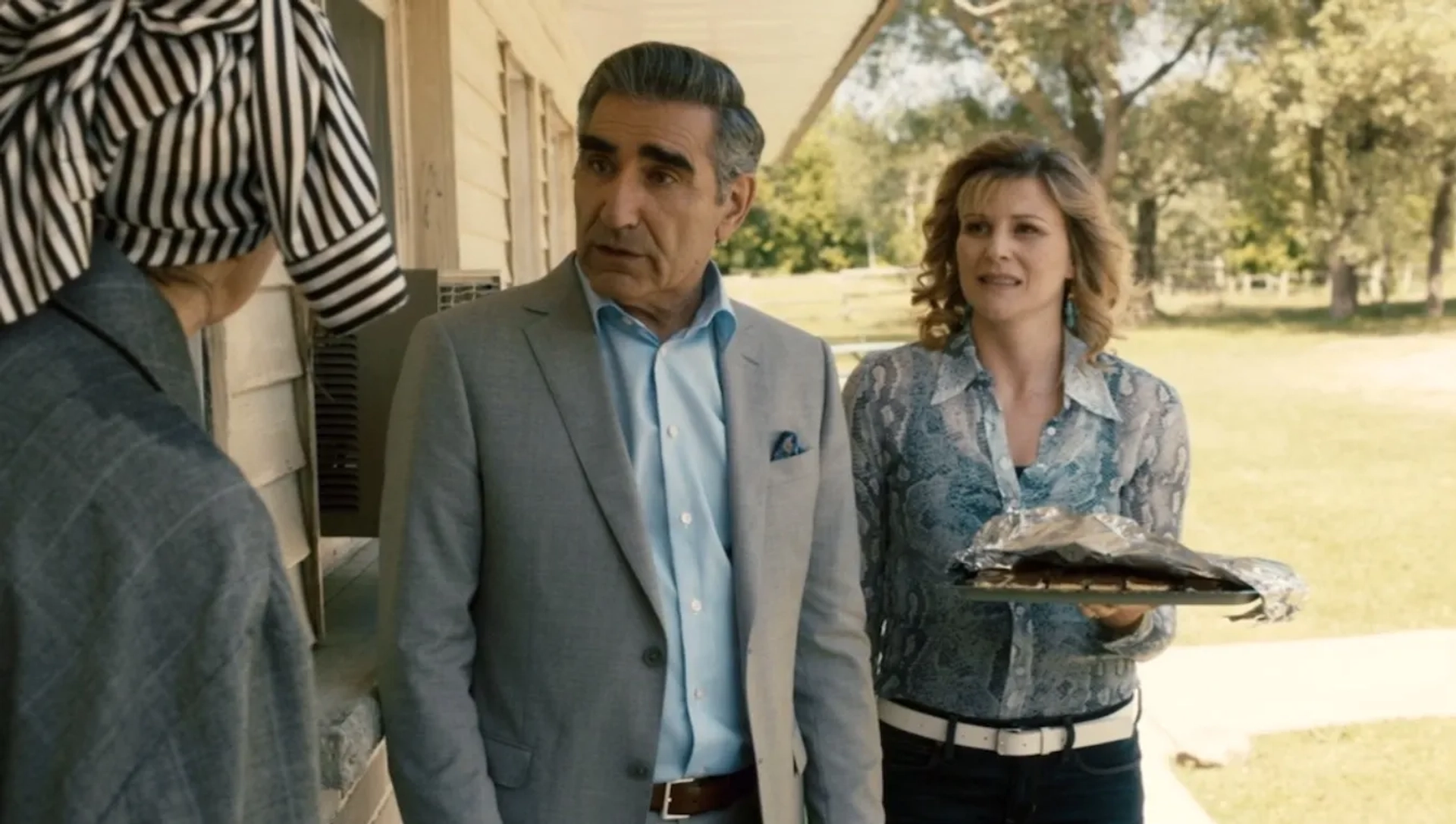 Eugene Levy and Jennifer Robertson in Schitt's Creek (2015)