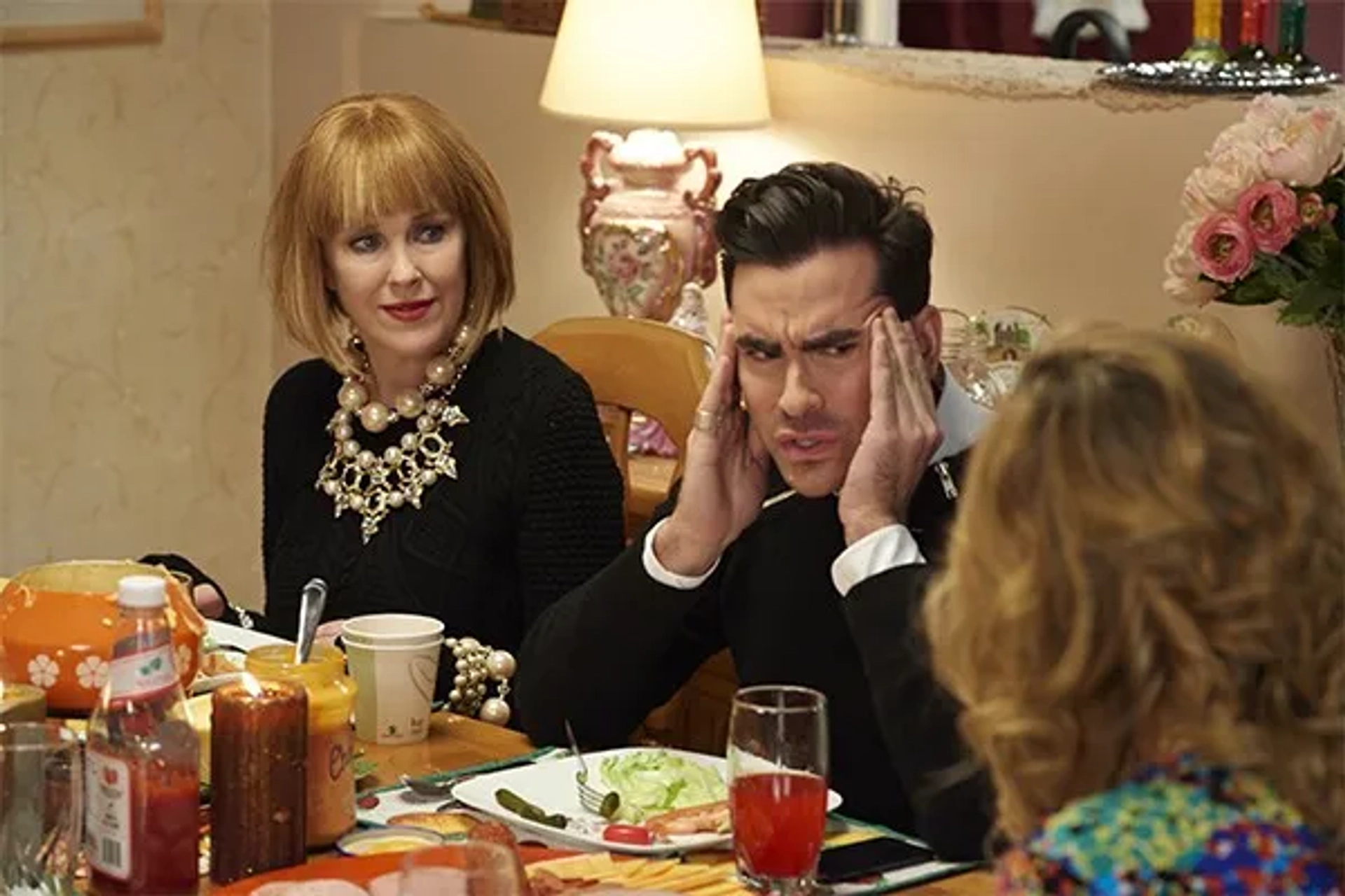 Catherine O'Hara and Dan Levy in Schitt's Creek (2015)