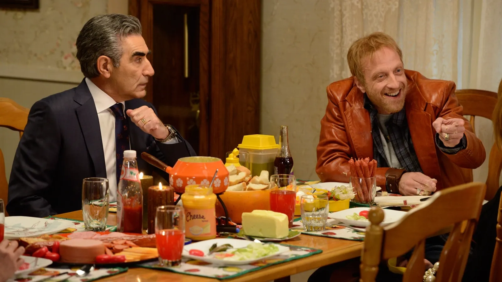 Chris Elliott and Eugene Levy in Schitt's Creek (2015)