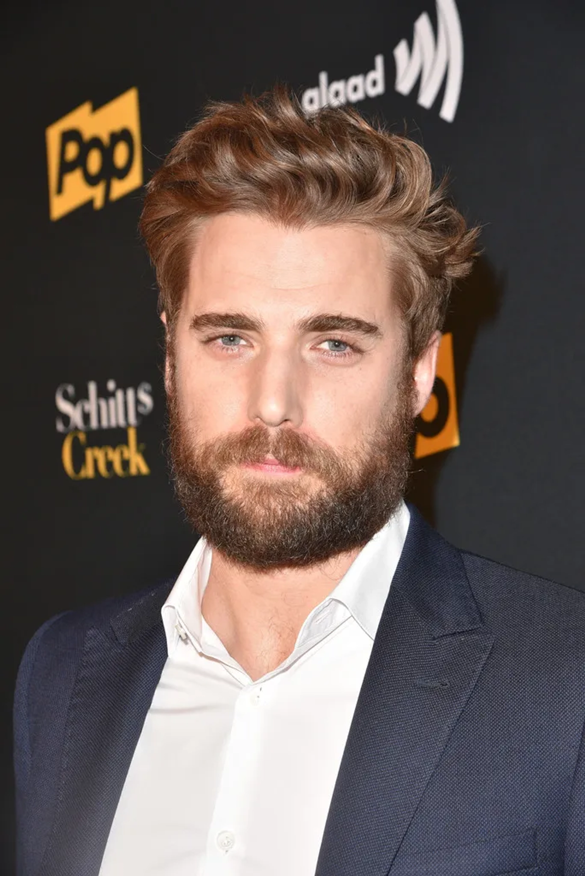 Dustin Milligan at Schitt's Creek Season 4 premiere in Los Angeles