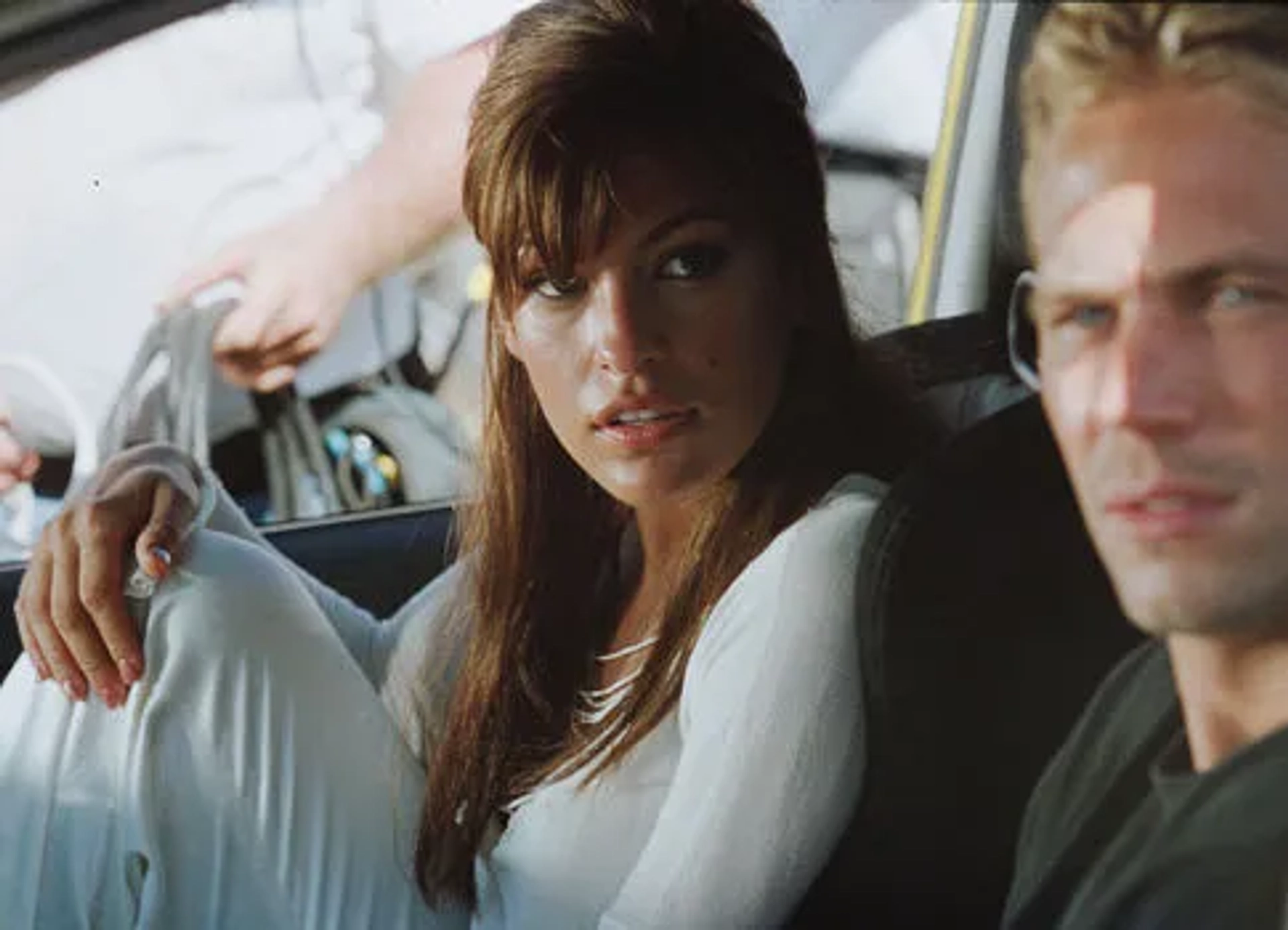 Eva Mendes and Paul Walker in 2 Fast 2 Furious (2003)