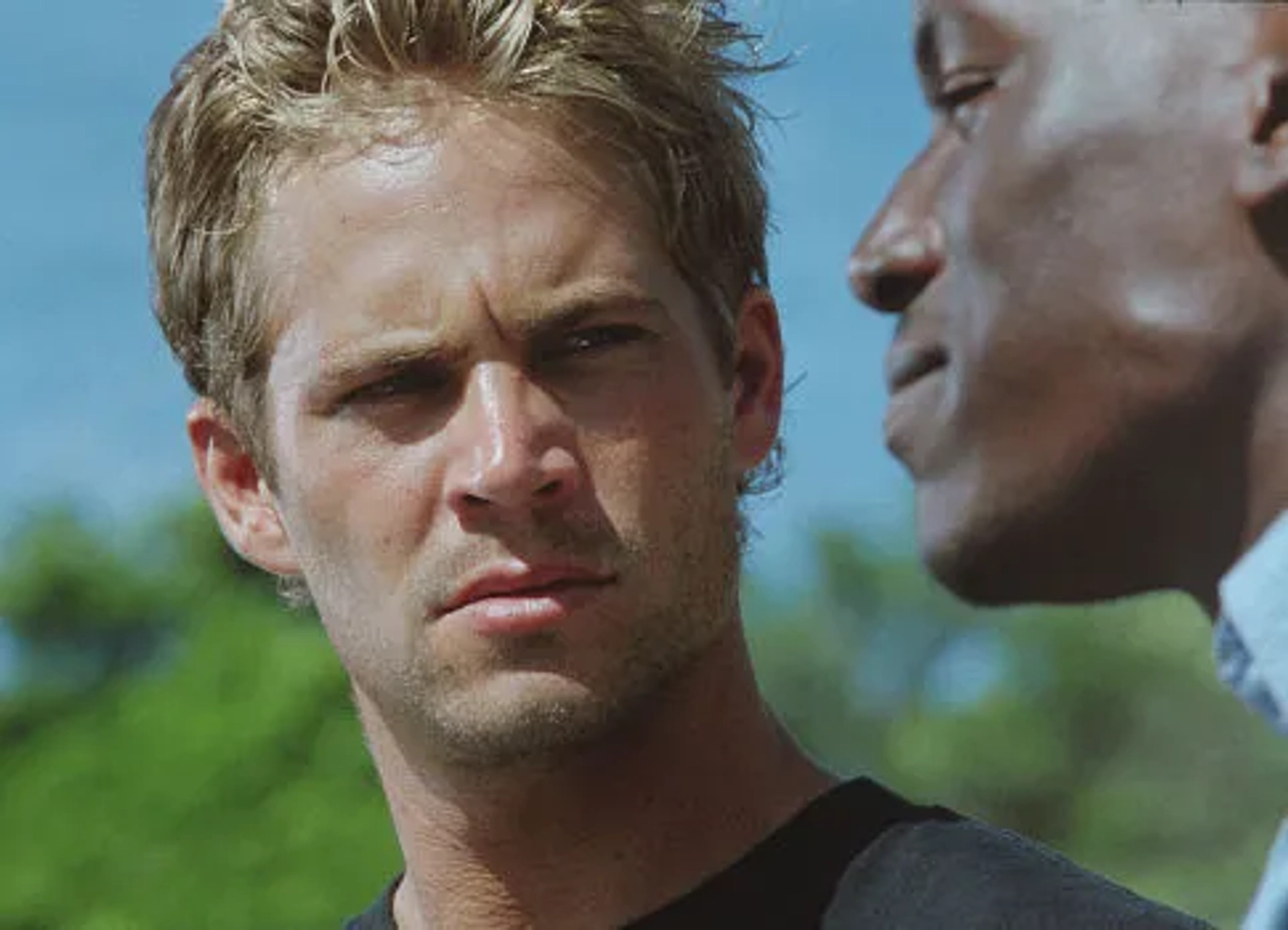 Tyrese Gibson and Paul Walker in 2 Fast 2 Furious (2003)