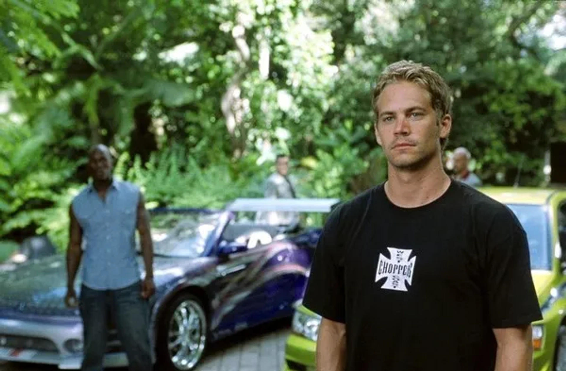 Tyrese Gibson and Paul Walker in 2 Fast 2 Furious (2003)