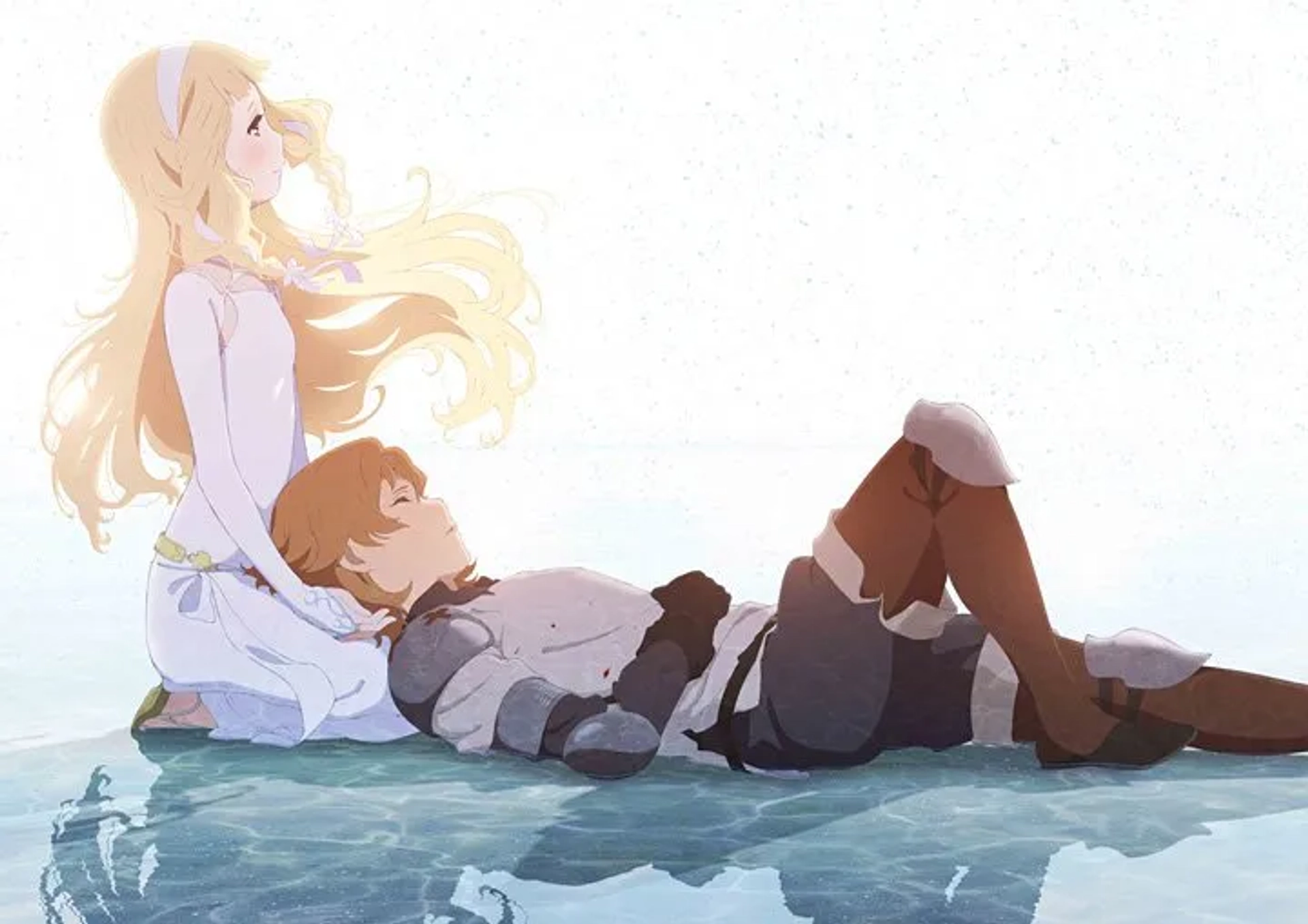 Miyu Irino and Manaka Iwami in Maquia: When the Promised Flower Blooms (2018)