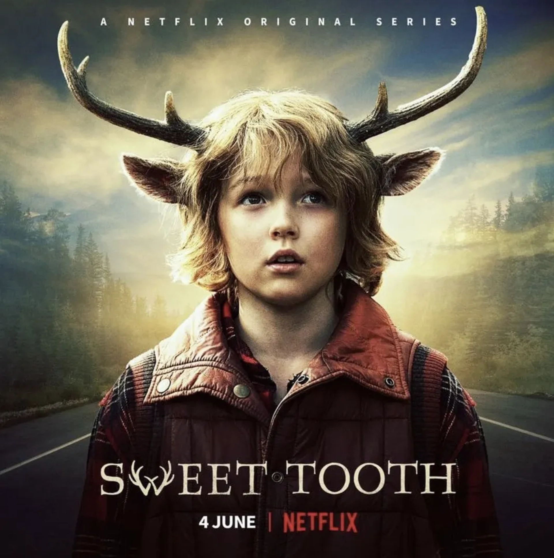 Christian Convery in Sweet Tooth - Executive Producer Robert Downey Jr and Susan Downey - Director Jim Mickle - Netflix - Released June 4, 2021