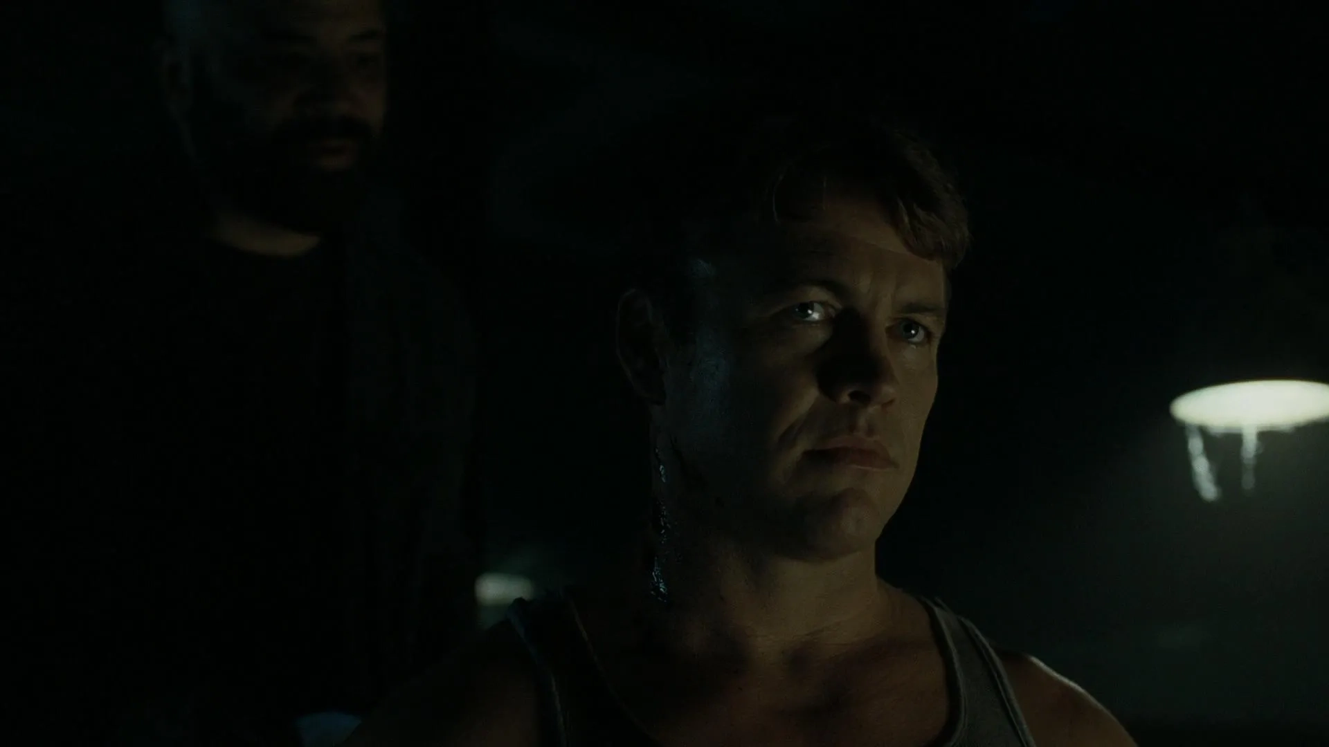 Jeffrey Wright and Luke Hemsworth in Westworld (2016)