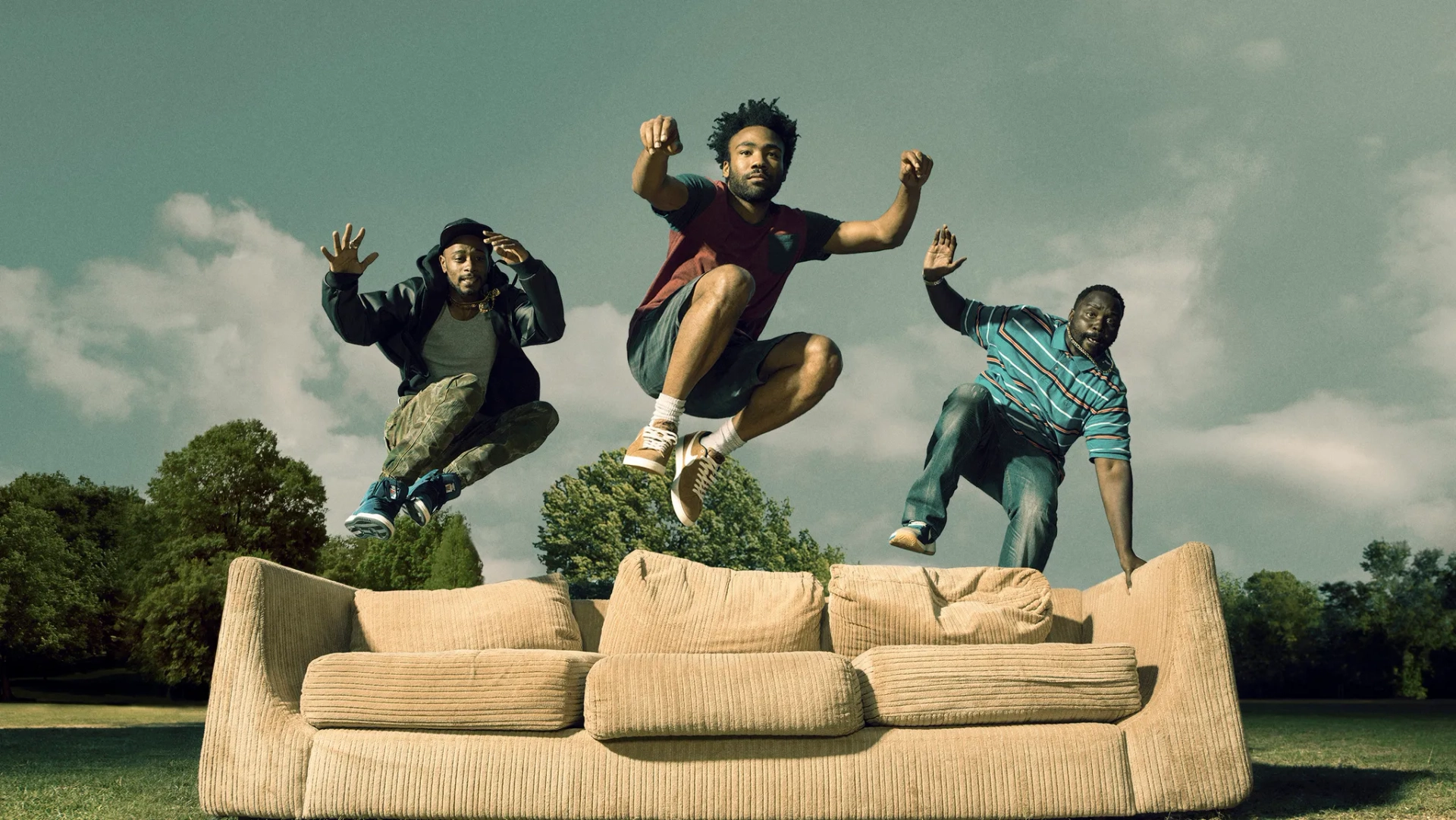 Donald Glover, Brian Tyree Henry, and LaKeith Stanfield in Atlanta (2016)