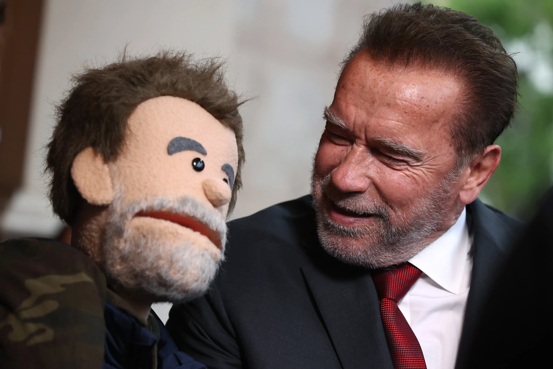 Arnold Schwarzenegger at an event for FUBAR (2023)