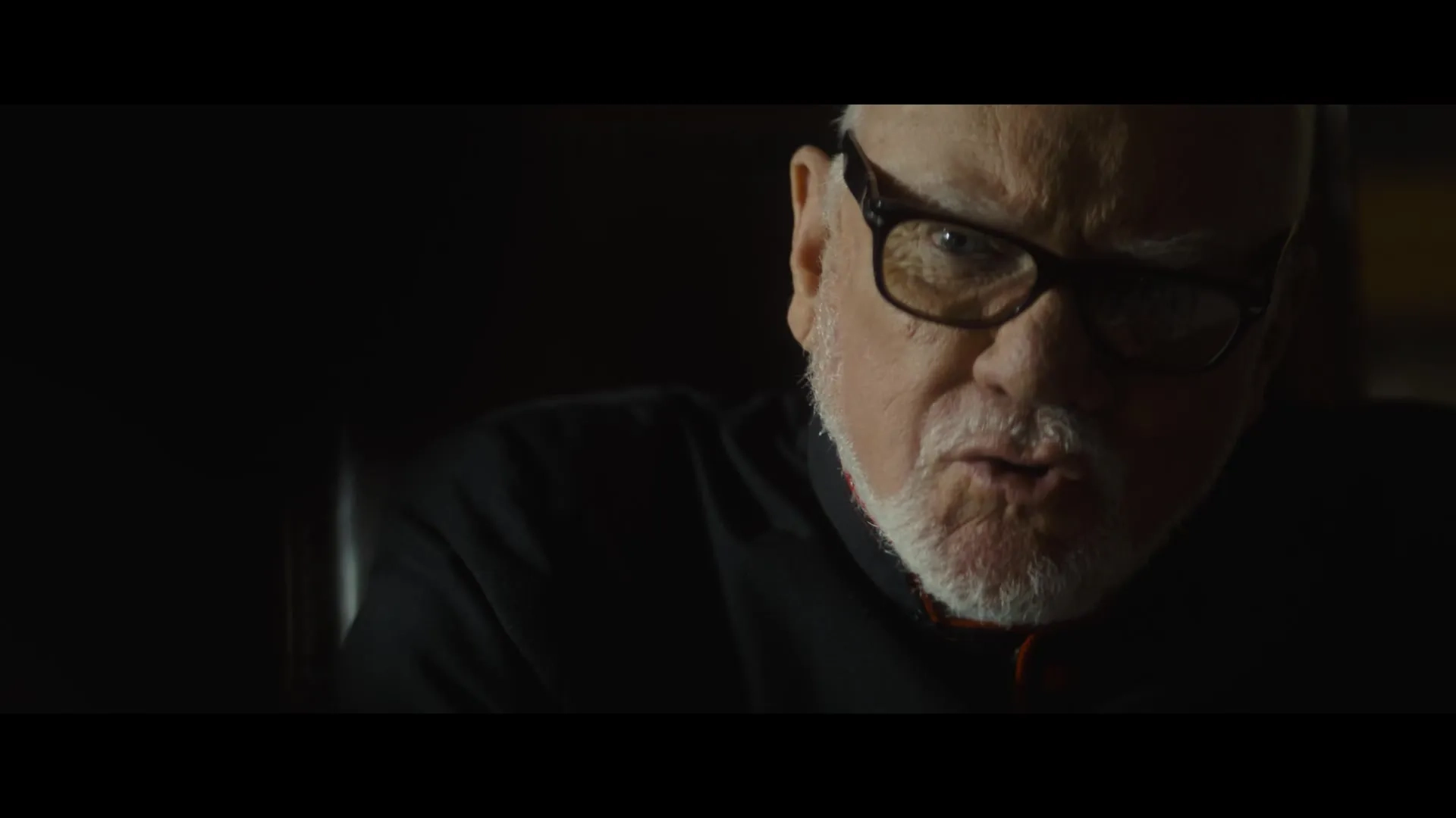 Malcolm McDowell in Father Stu (2022)