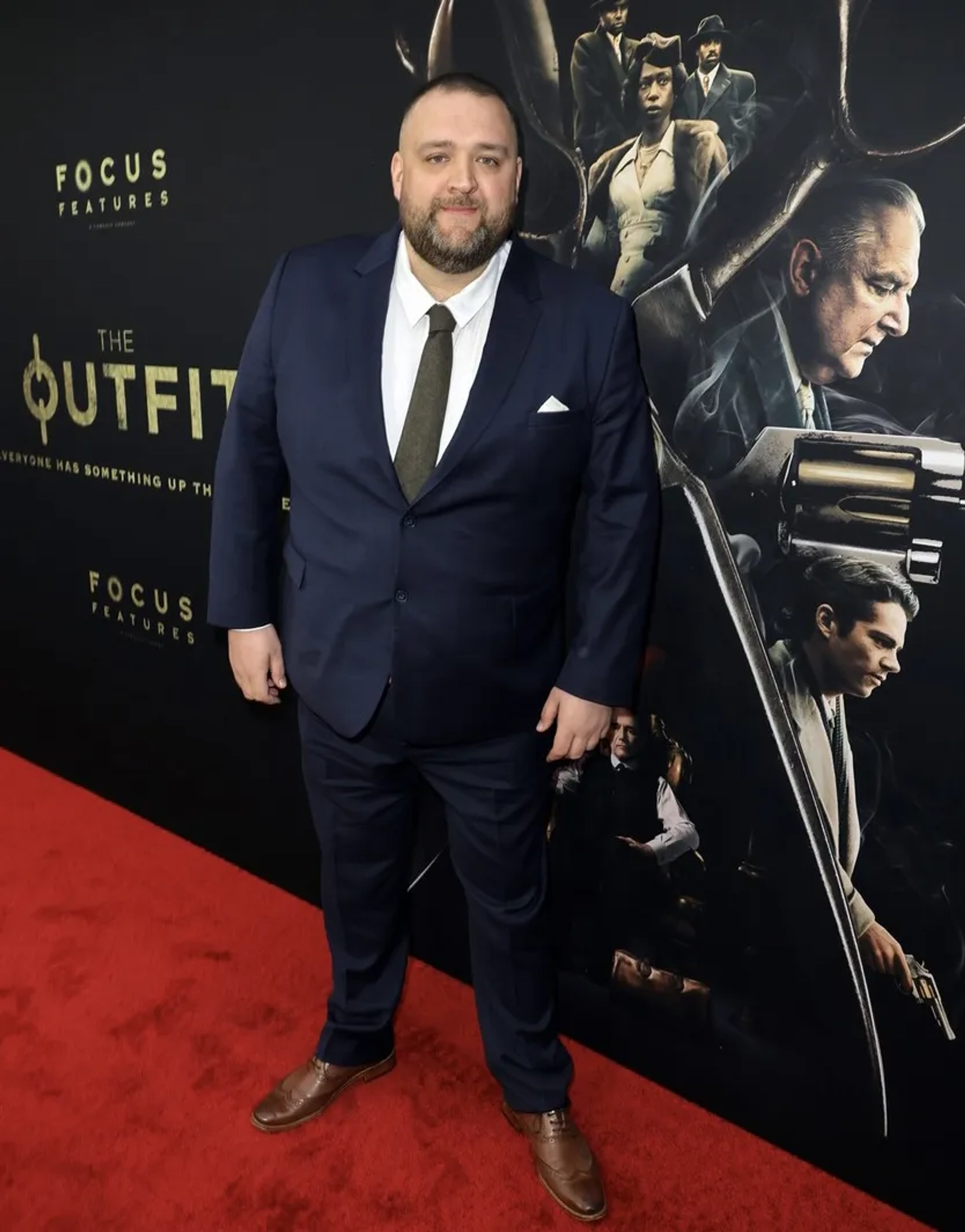 Alan Mehdizadeh attends the LA premiere of The Outfit