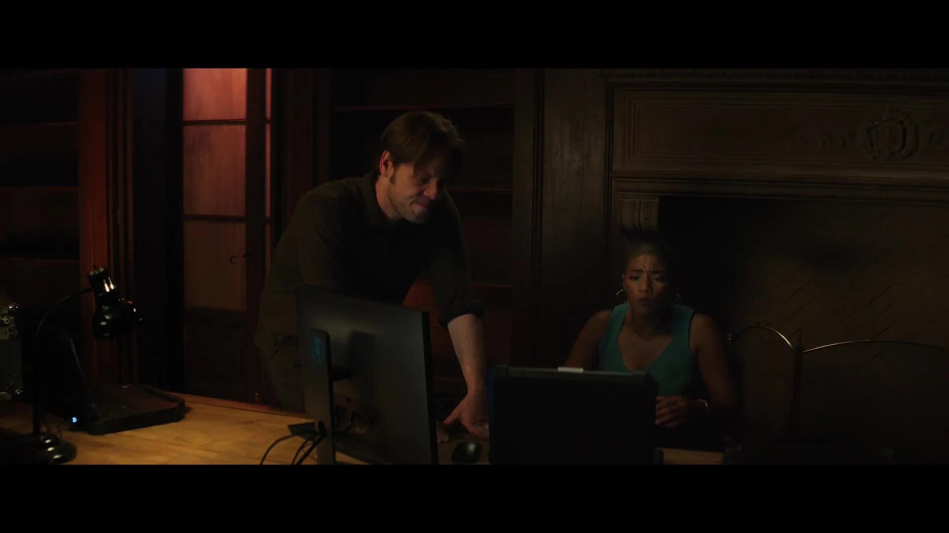 Ike Barinholtz and Tiffany Haddish in The Unbearable Weight of Massive Talent (2022)