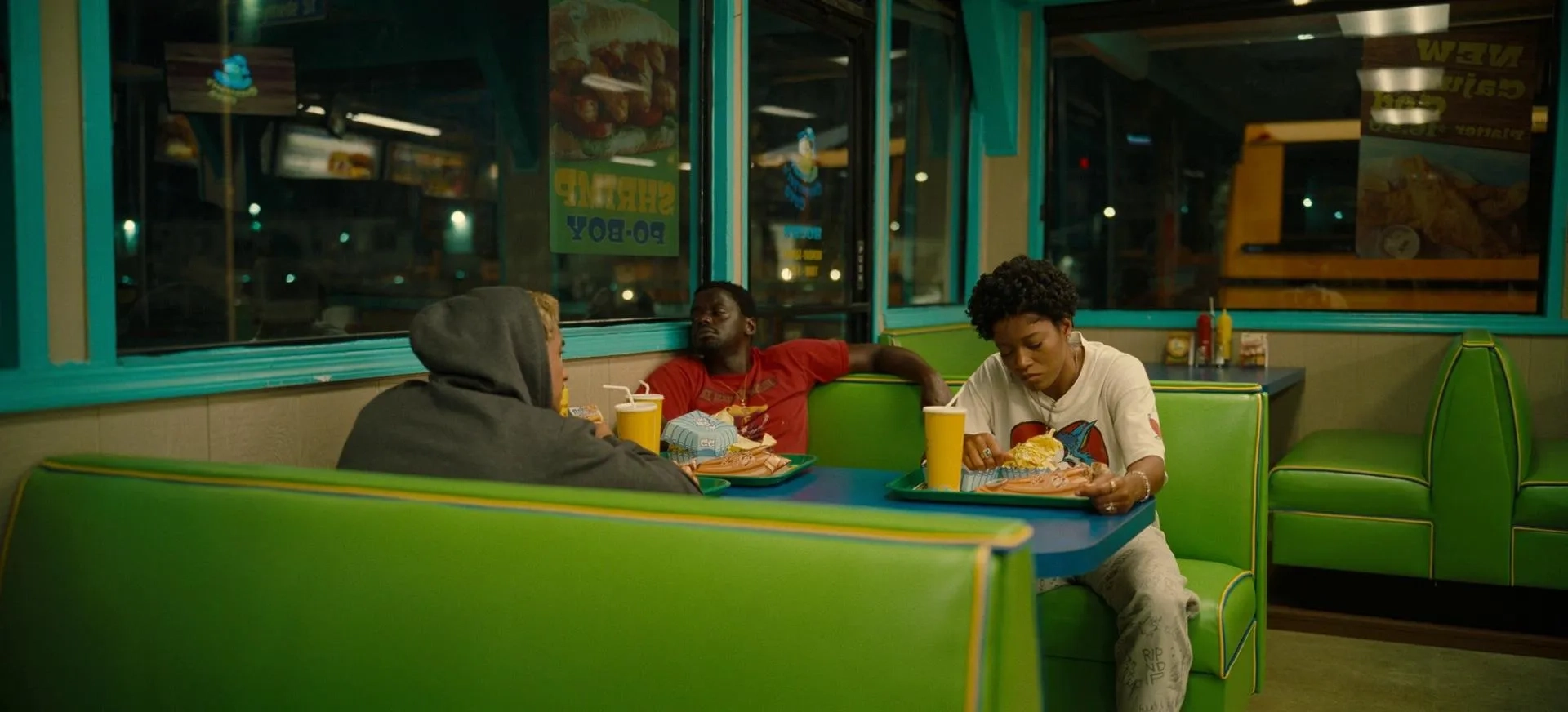 Keke Palmer, Daniel Kaluuya, and Brandon Perea in Nope (2022)