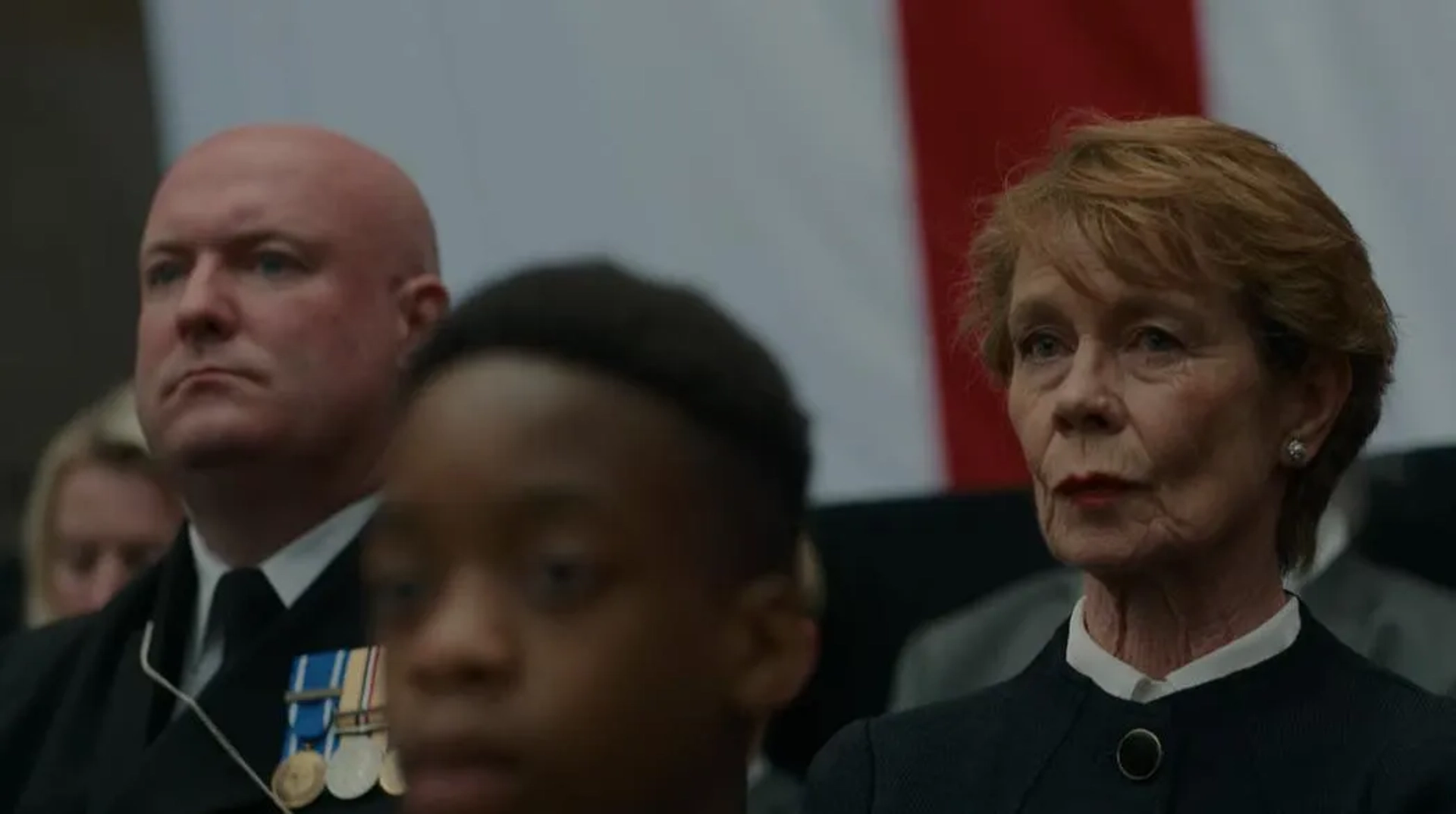 Celia Imrie and Grant Tozer in The Diplomat (2023)