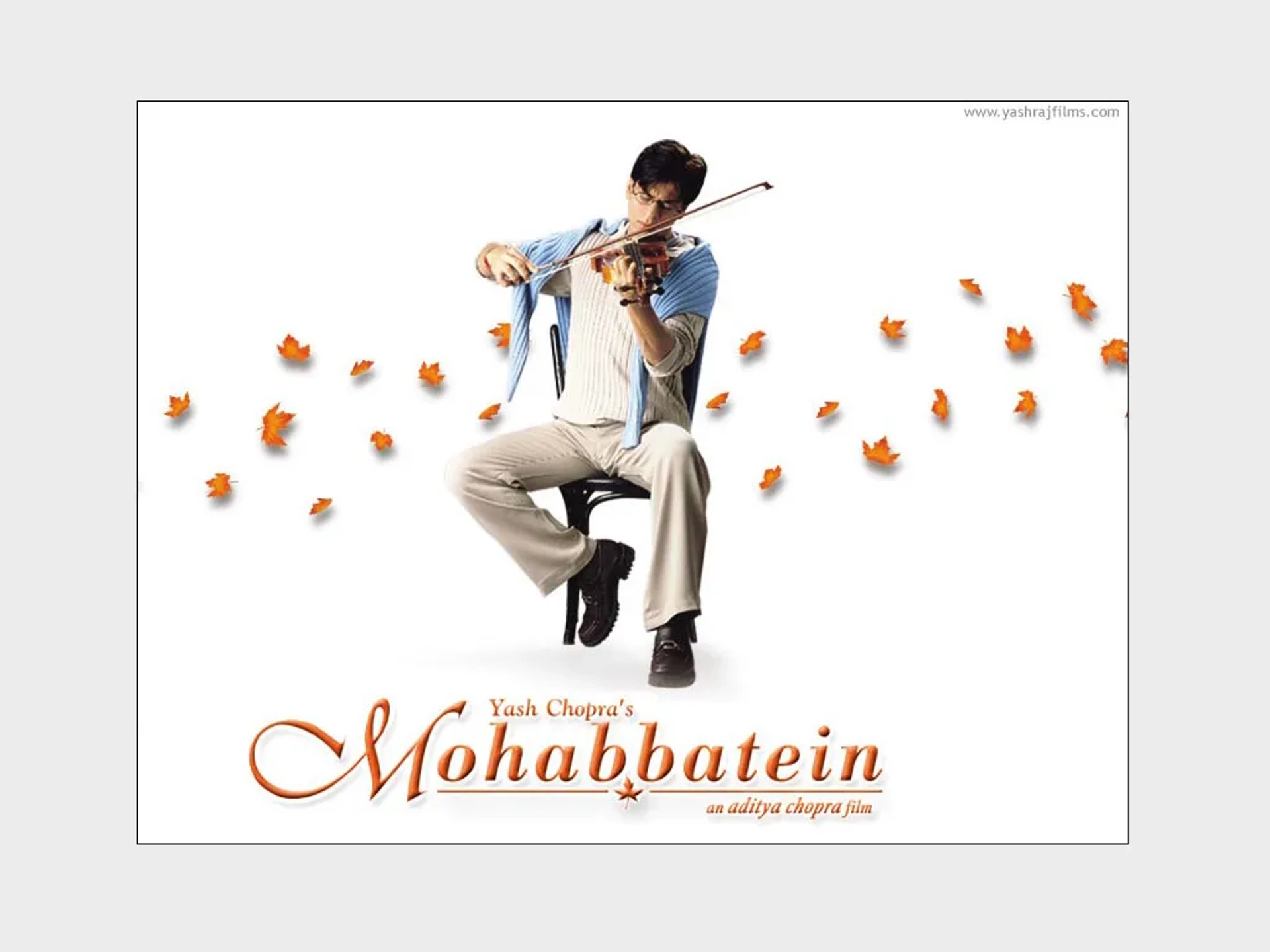 Shah Rukh Khan in Mohabbatein (2000)