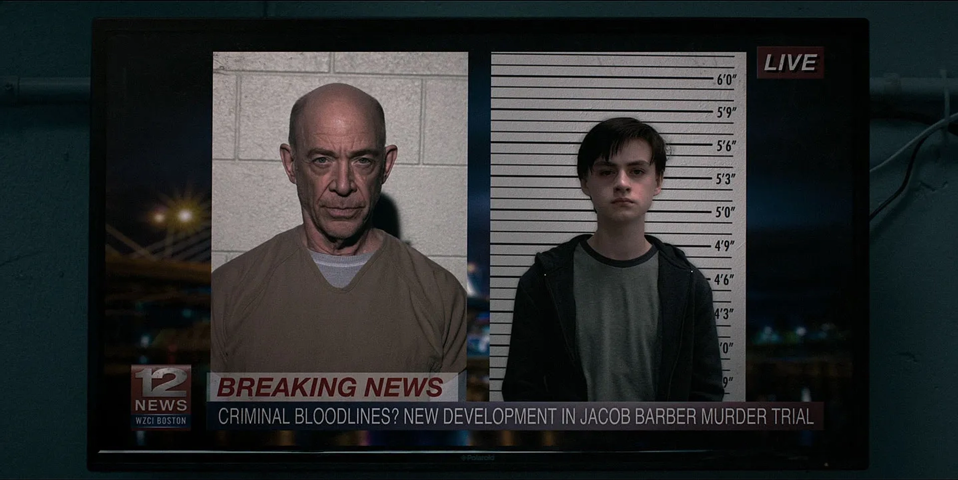 J.K. Simmons and Jaeden Martell in Defending Jacob (2020)